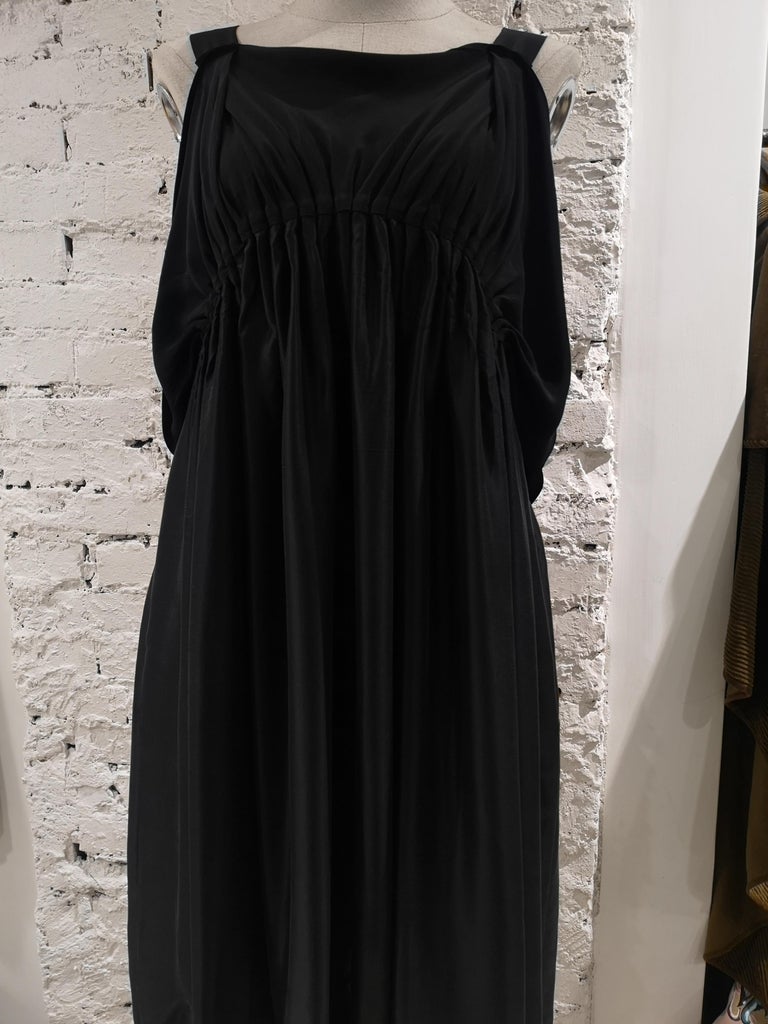black tie cocktail dress Long Formal Black Ball Gown pattern_Beading Size:16 Strapless Asymmetrical High-Low Dress