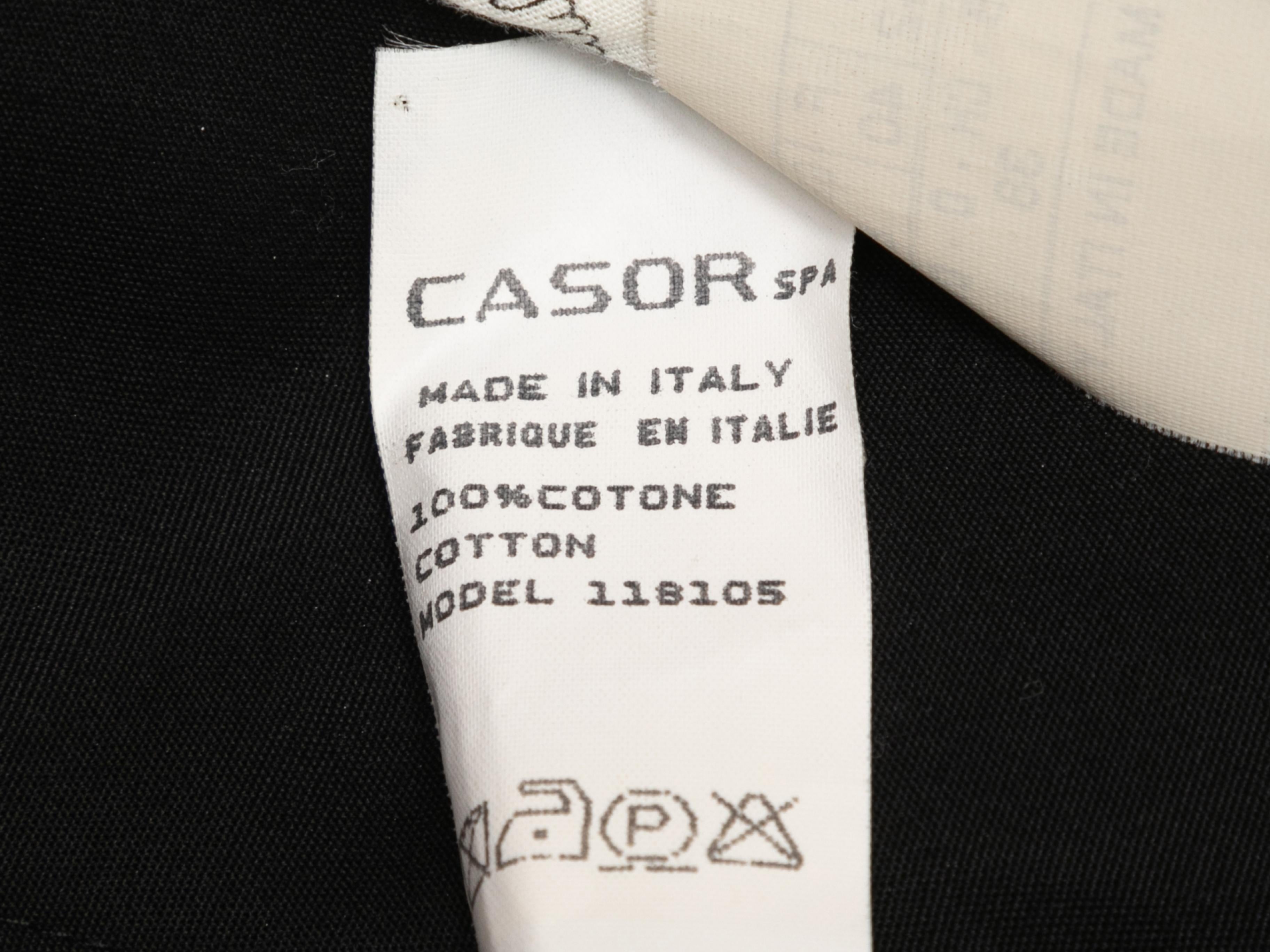 Emilio Pucci - Robe noire vintage en coton Unisexe en vente