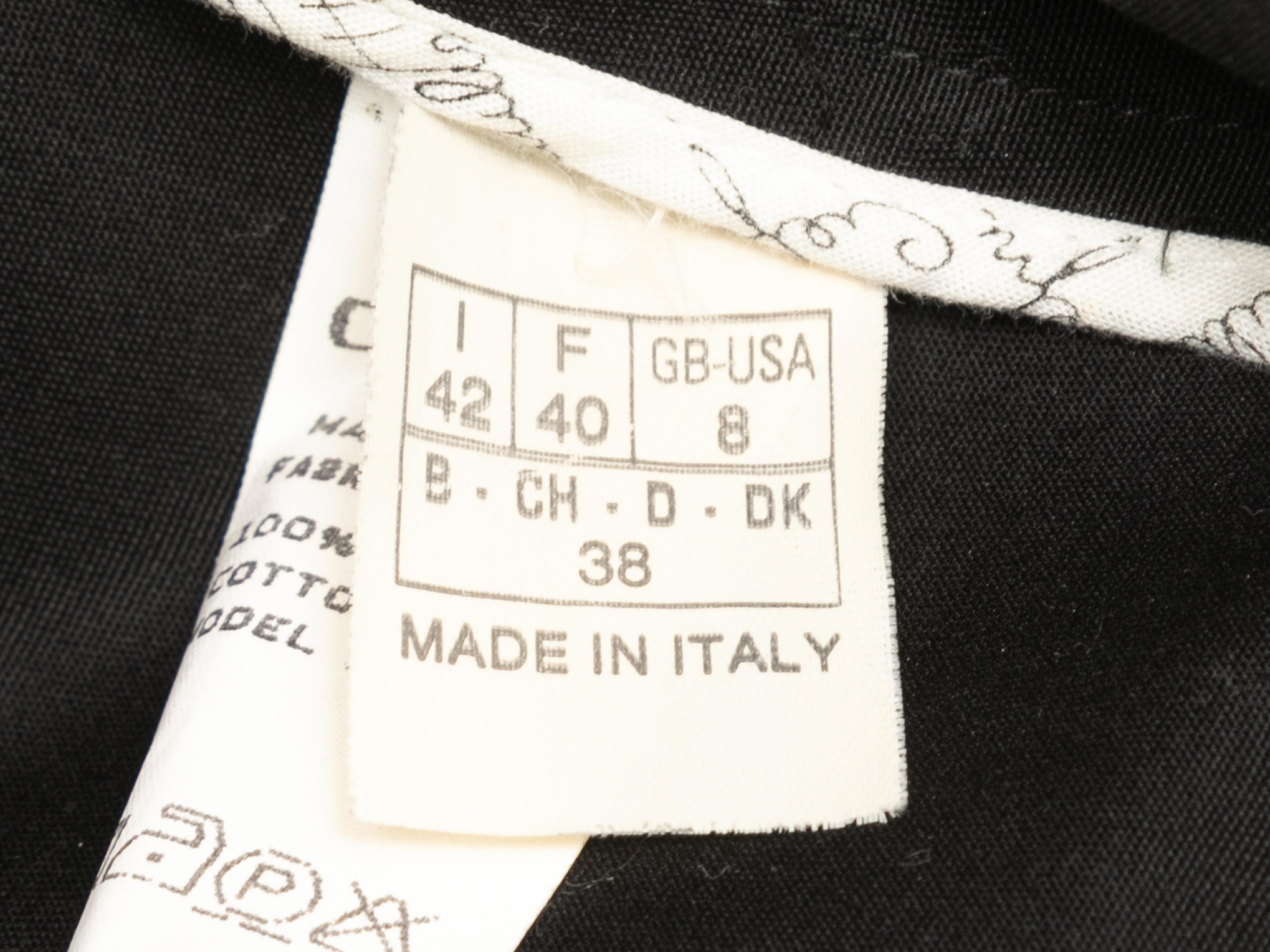 Emilio Pucci - Robe noire vintage en coton en vente 2