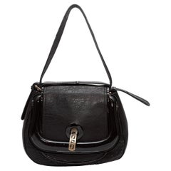 Schwarze Fendi Top Handle Bag in Schwarz