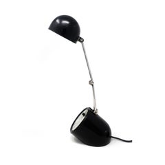 Vintage Black Folding Pill Desk Lamp