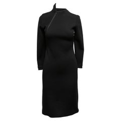 Vintage Black Geoffrey Beene Long Sleeve Dress Size US S