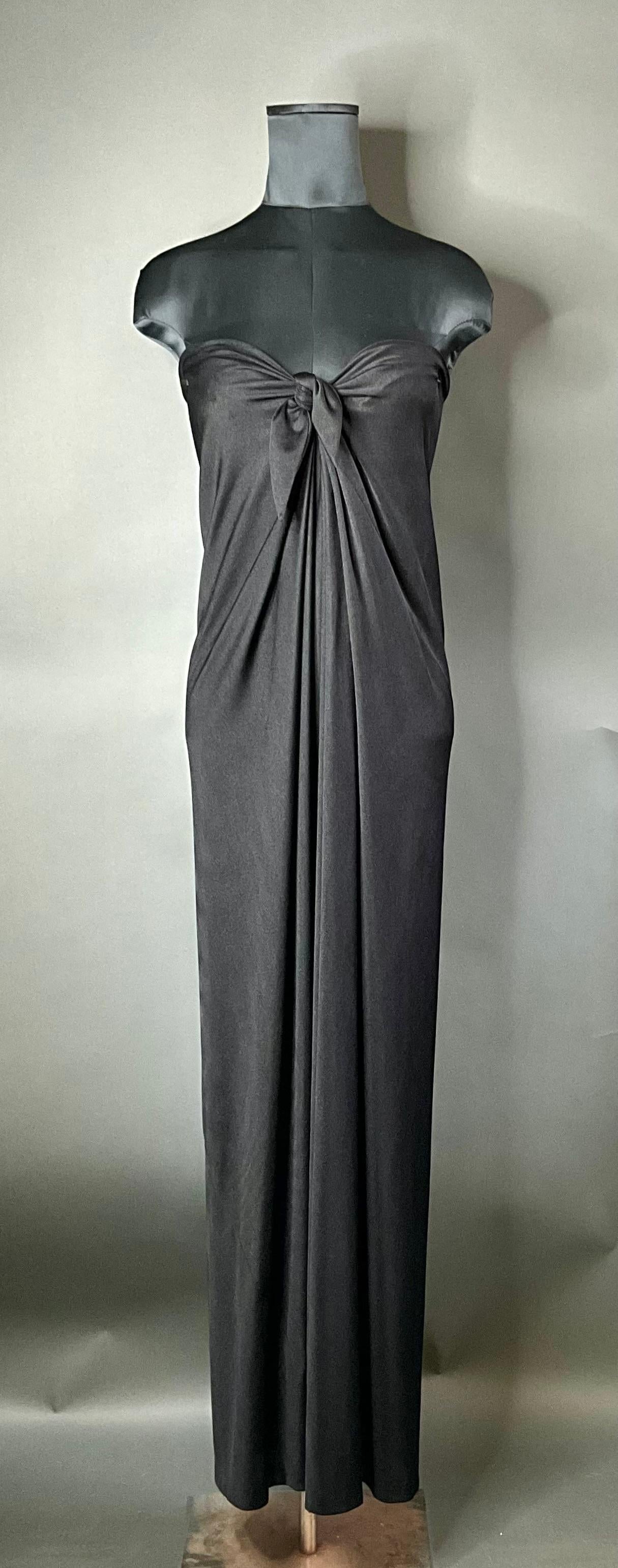 Vestido Columna Halston Vintage en Bueno Estado en Lake Worth Beach, FL