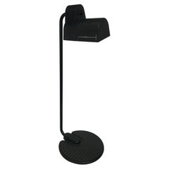 Retro Black Industrial Table Lamp by Guillermo Capdevila Abate