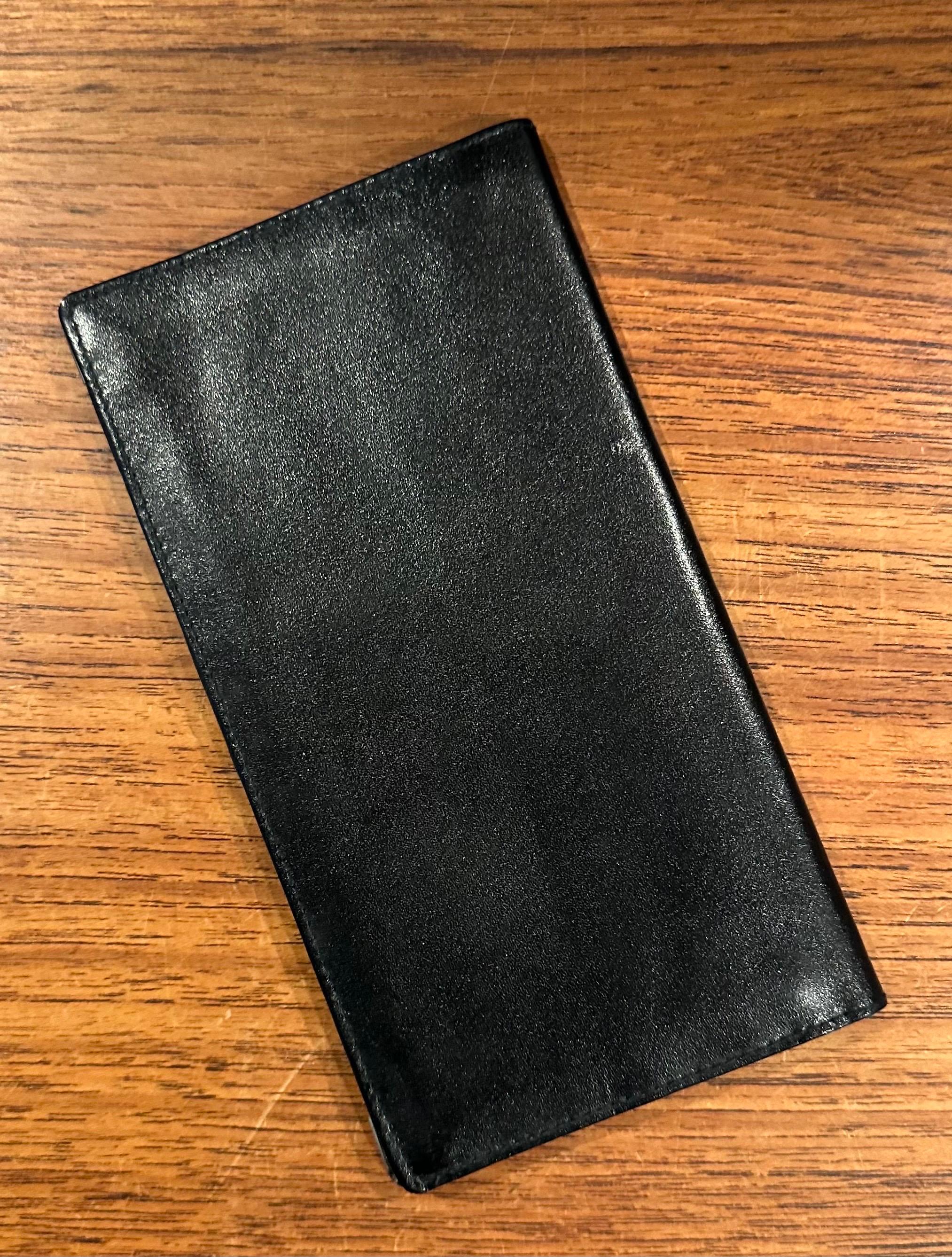 Vintage Black Leather 