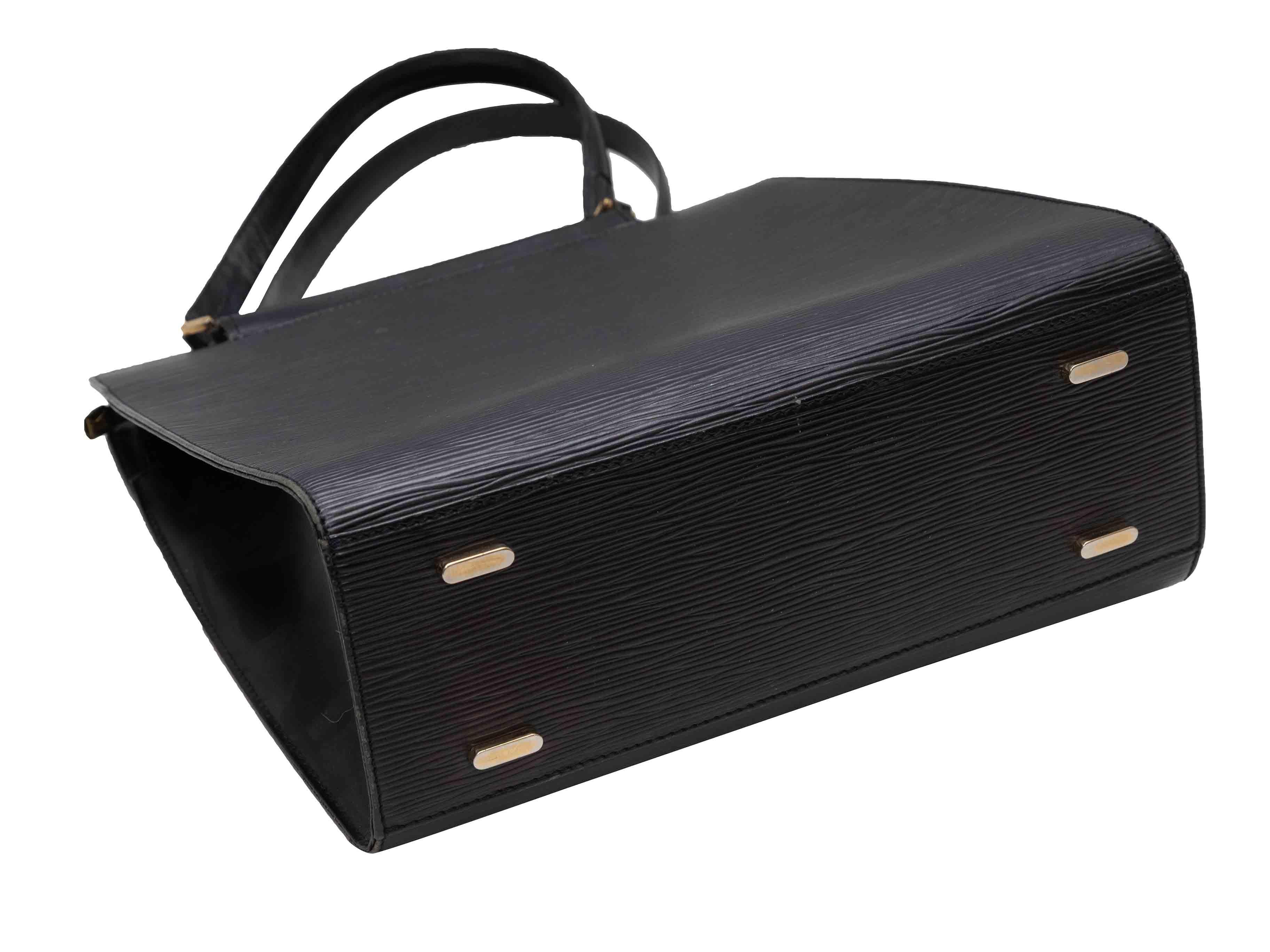 Vintage Black Louis Vuitton Epi Figari PM Handtasche im Zustand „Gut“ im Angebot in New York, NY
