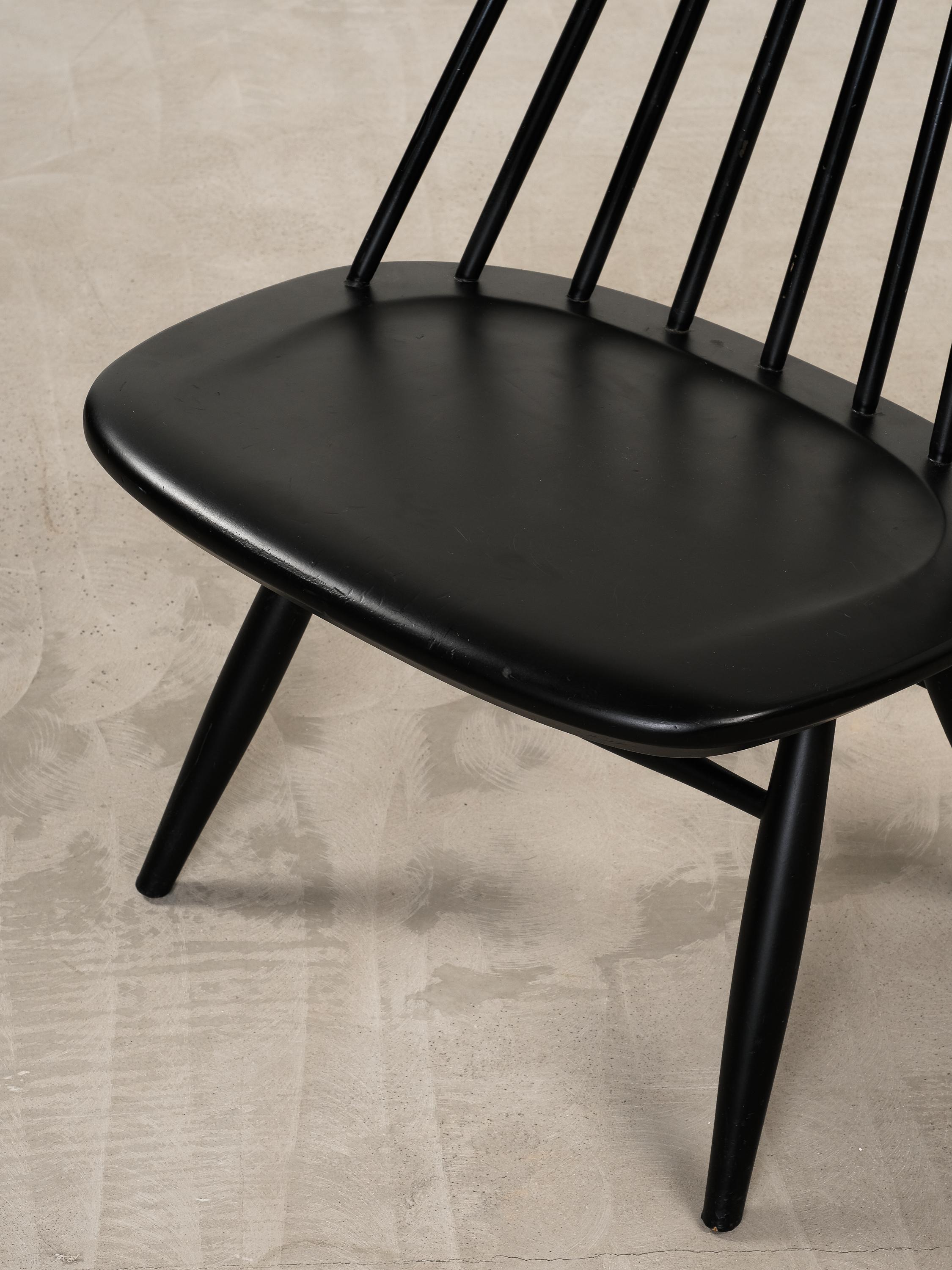 Scandinavian Modern Vintage Black 