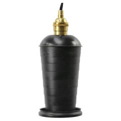 Vintage Black Metal American Army Telescopic Pendant Lights
