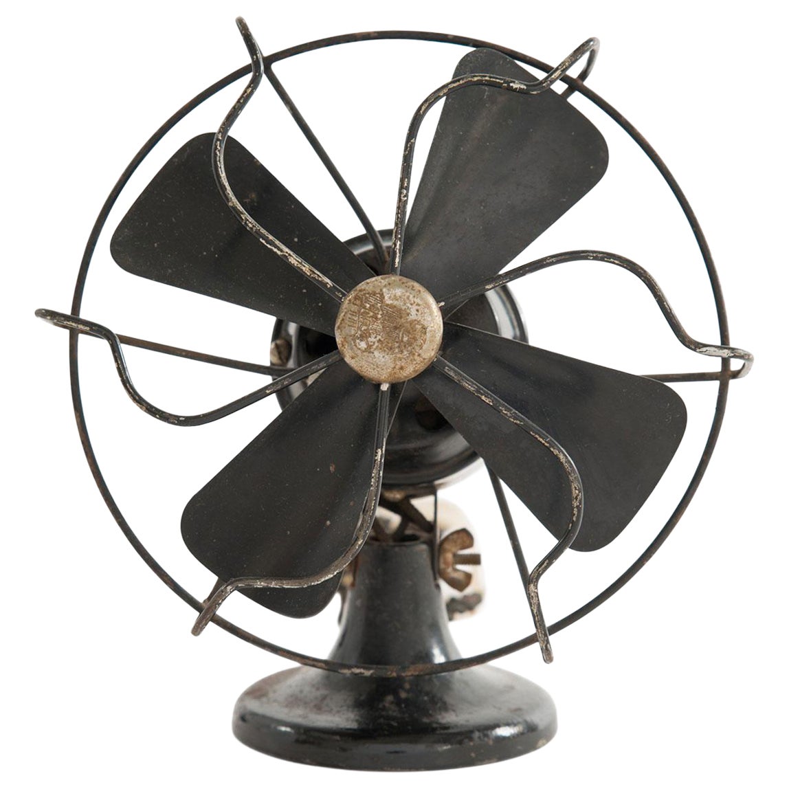 Vintage Black Metal Polar Cub Electric Fan