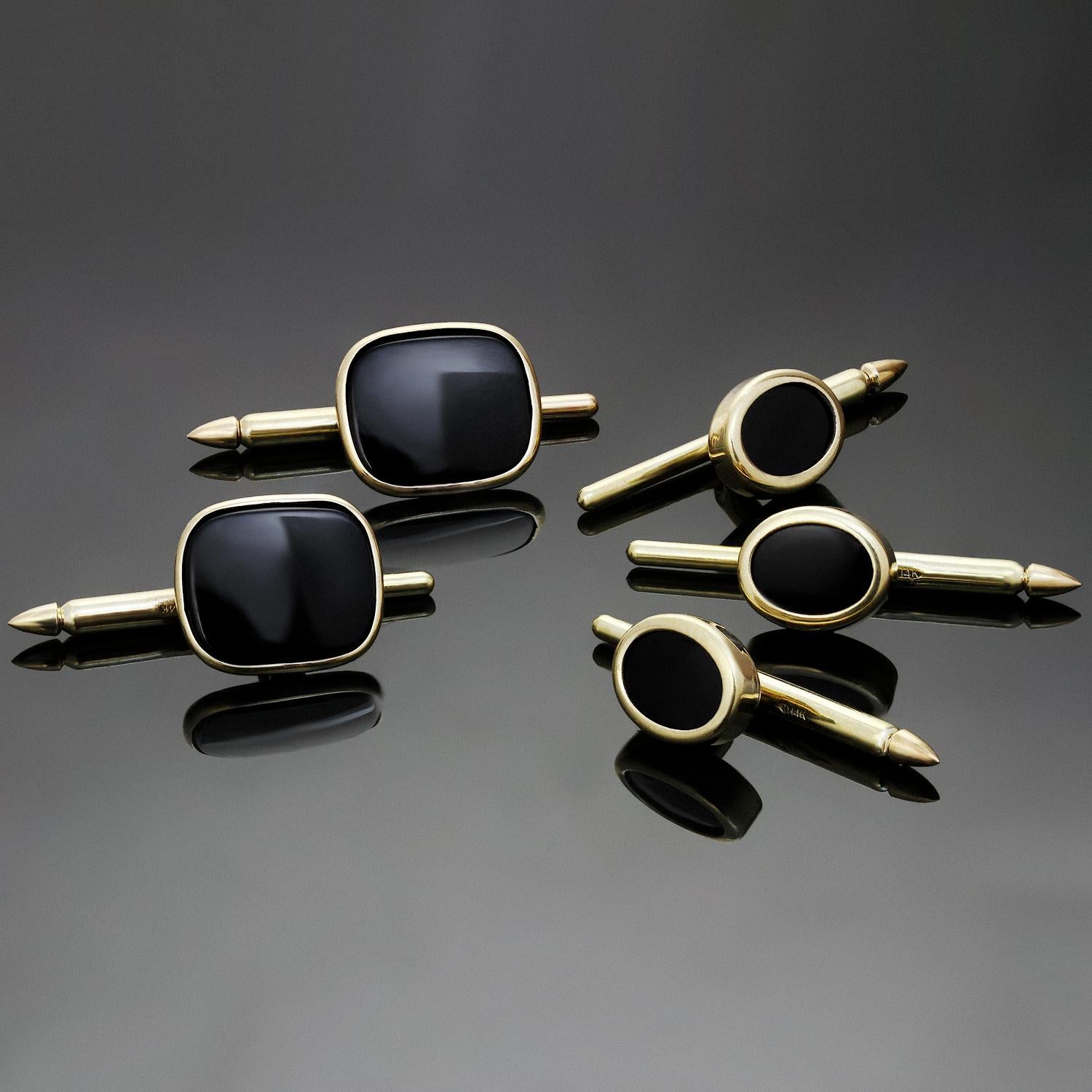 onyx earrings for men