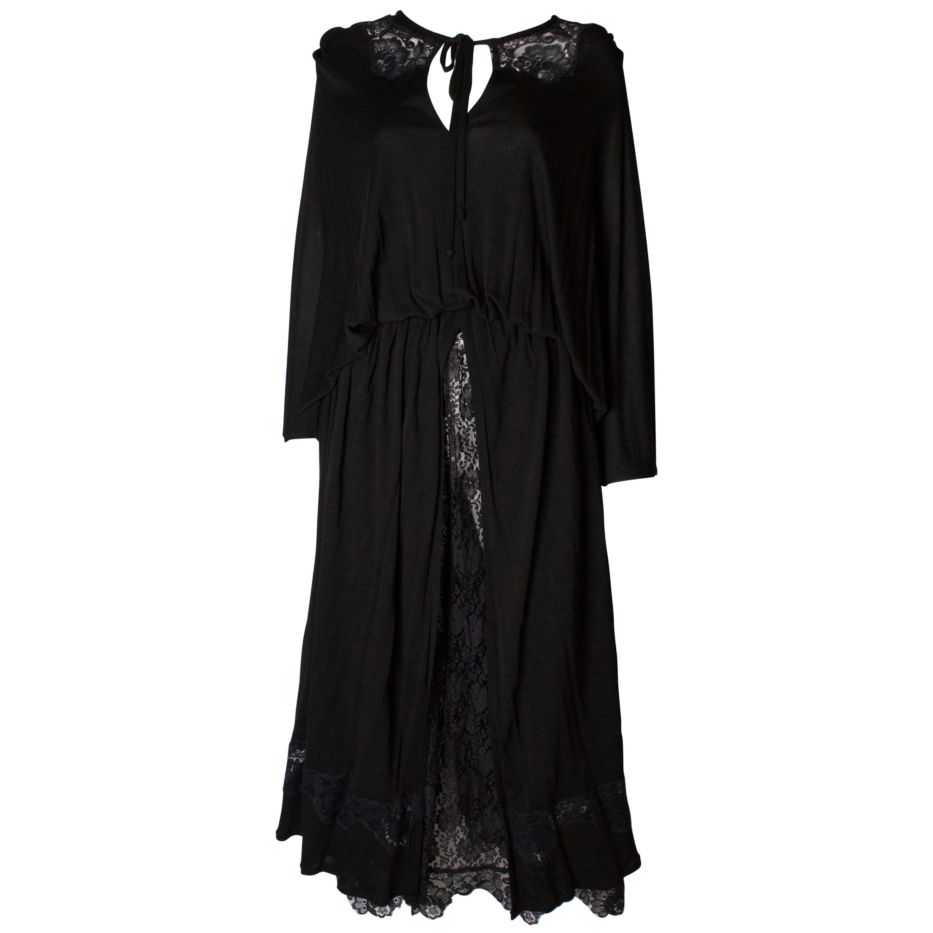Vestito vintage nero Quorum in vendita