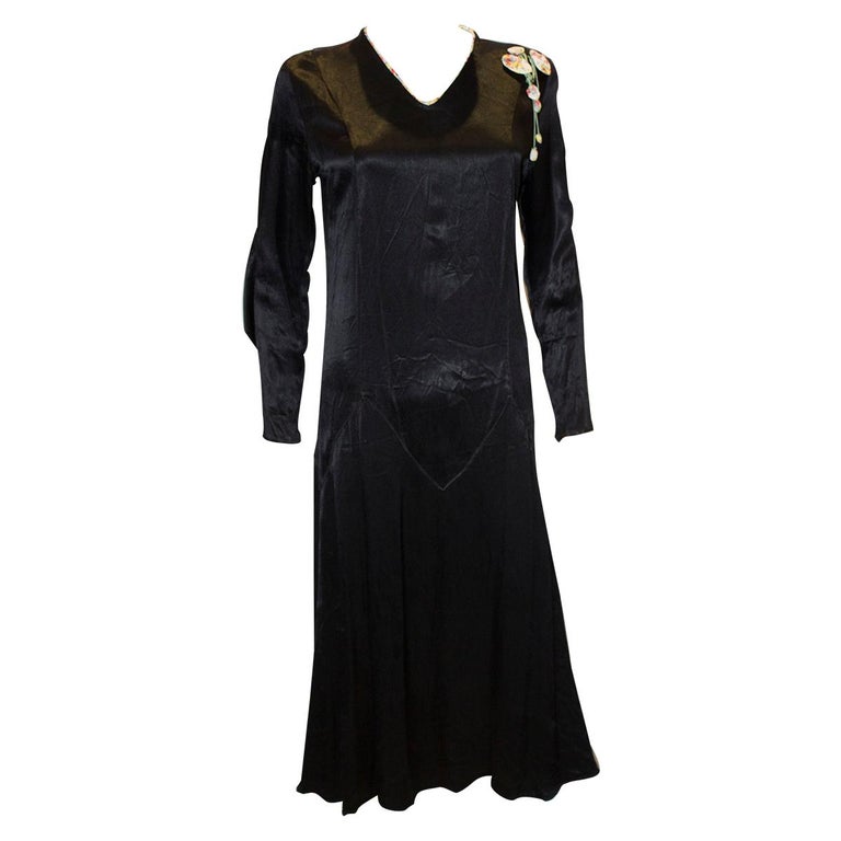 1920s fashion black dress Zapaka Women Sparkly Black Sequined 1920s Flapper Dress with 20s Accessories, Black / M