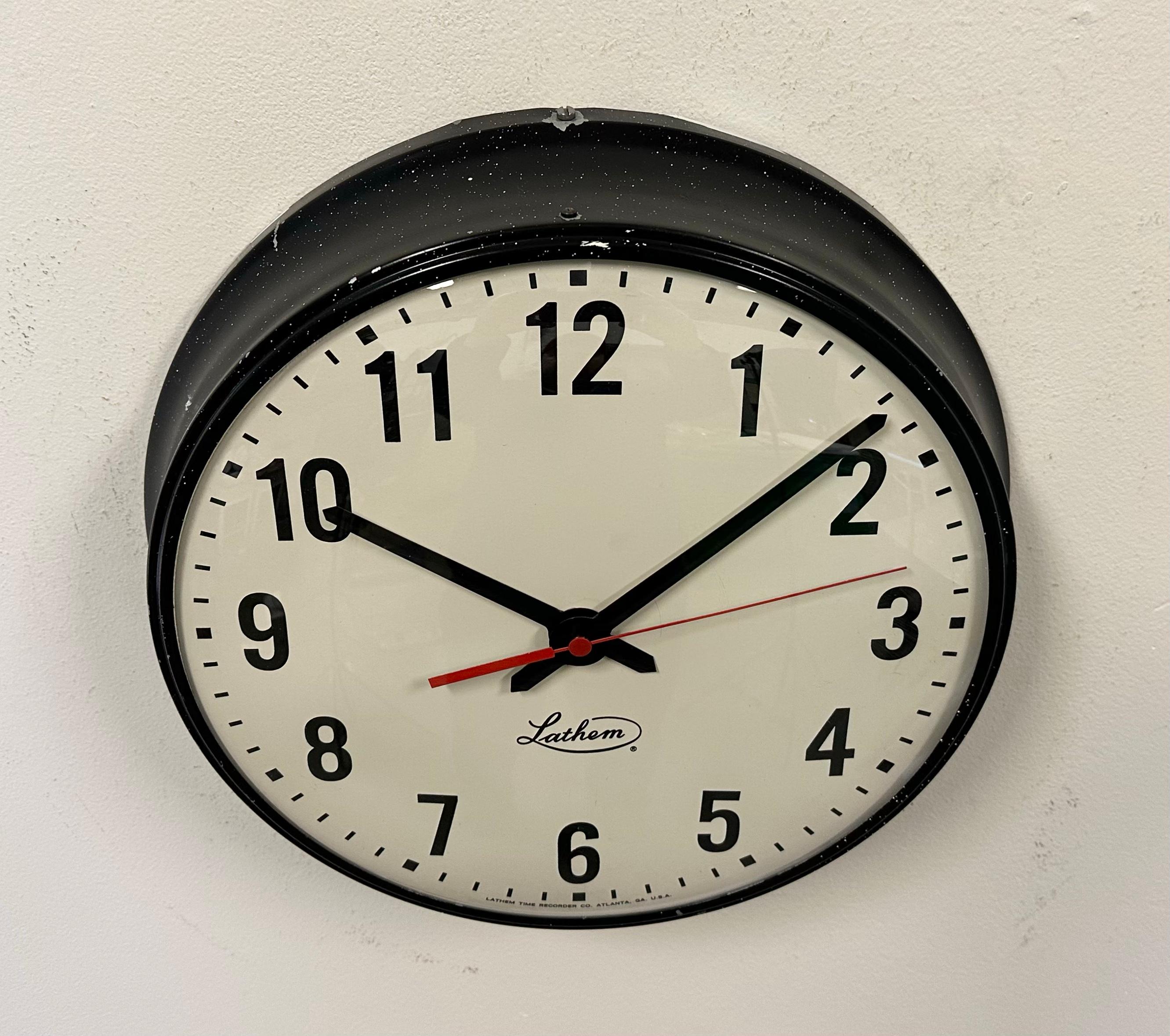 1980s wall clock