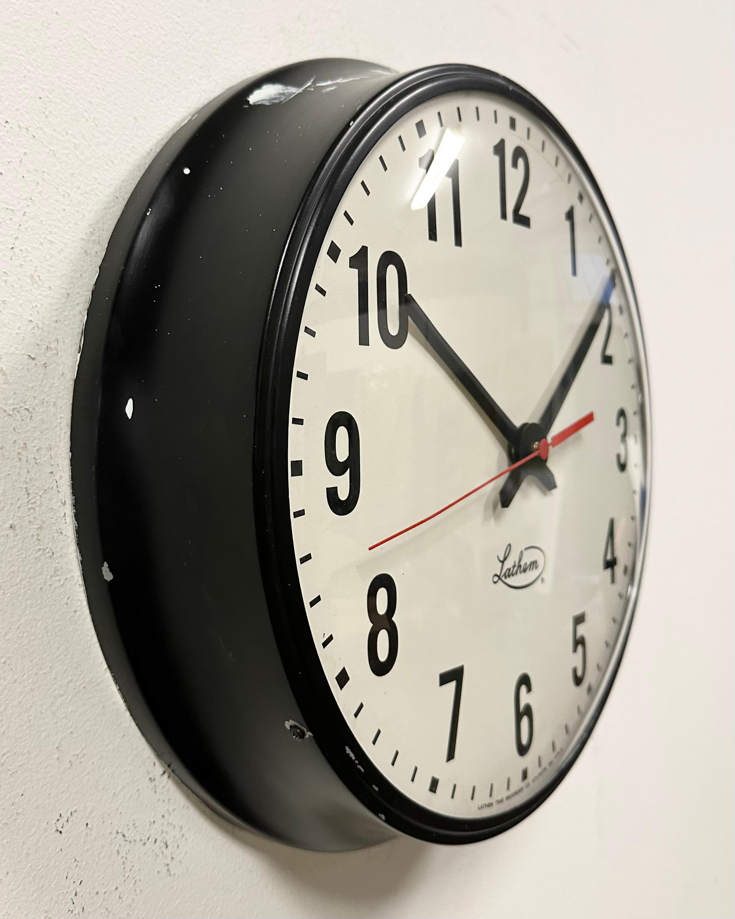 skull wall clock
