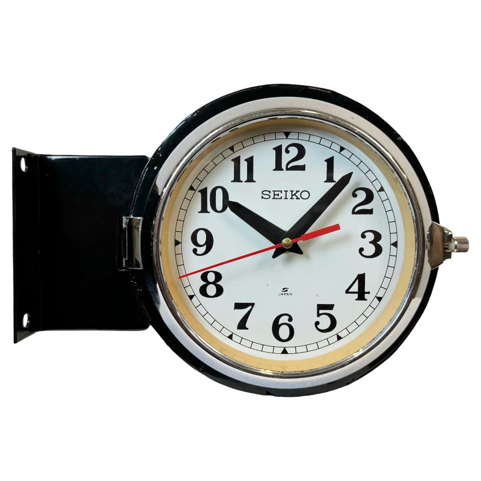 Simplex Double-Sided Clocks at 1stDibs | simplex wall clock, simplex ...