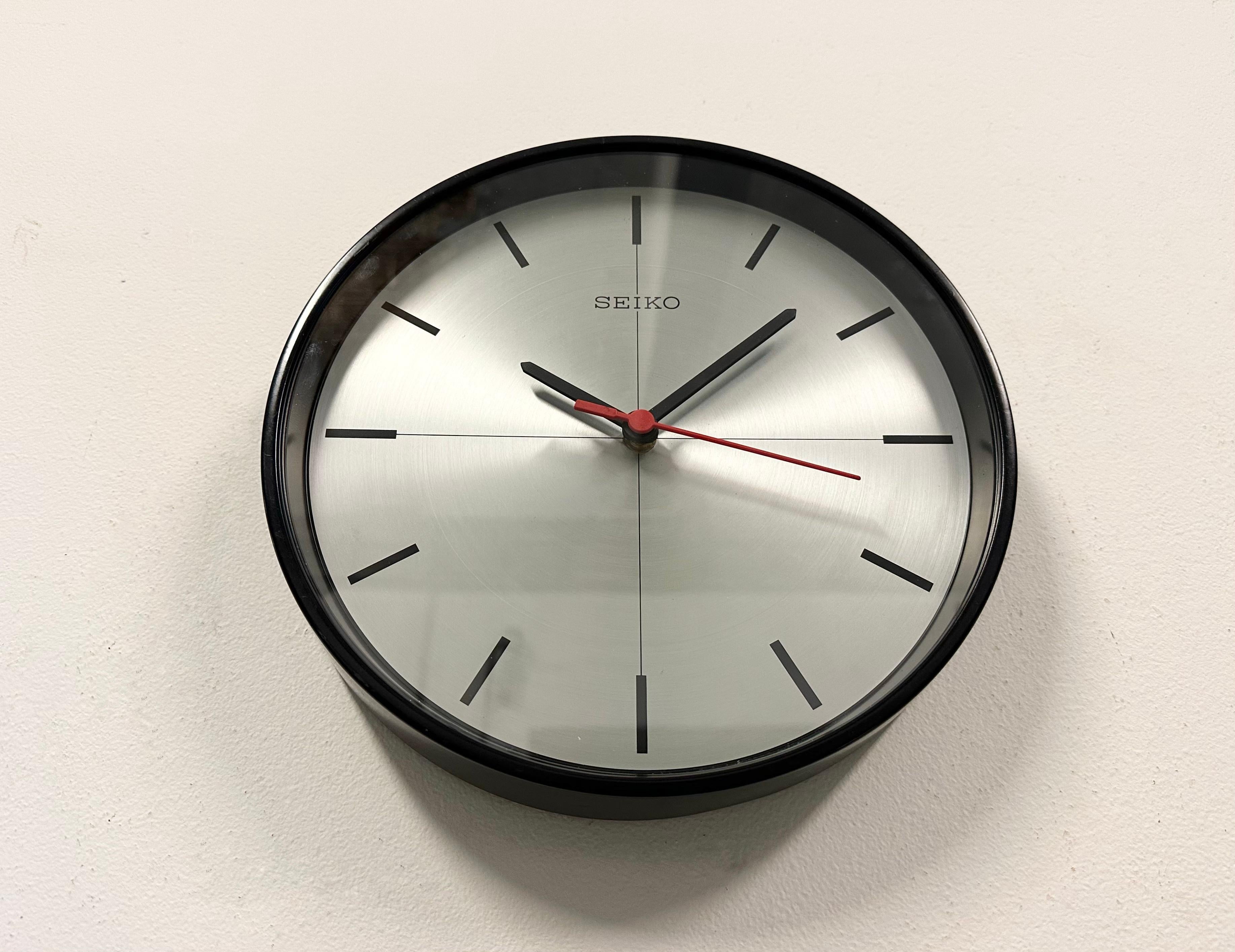 seiko wall clock vintage