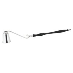 Vintage Black, Starr, & Gorham Sterling Silver Candle Snuffer with Wooden Handle