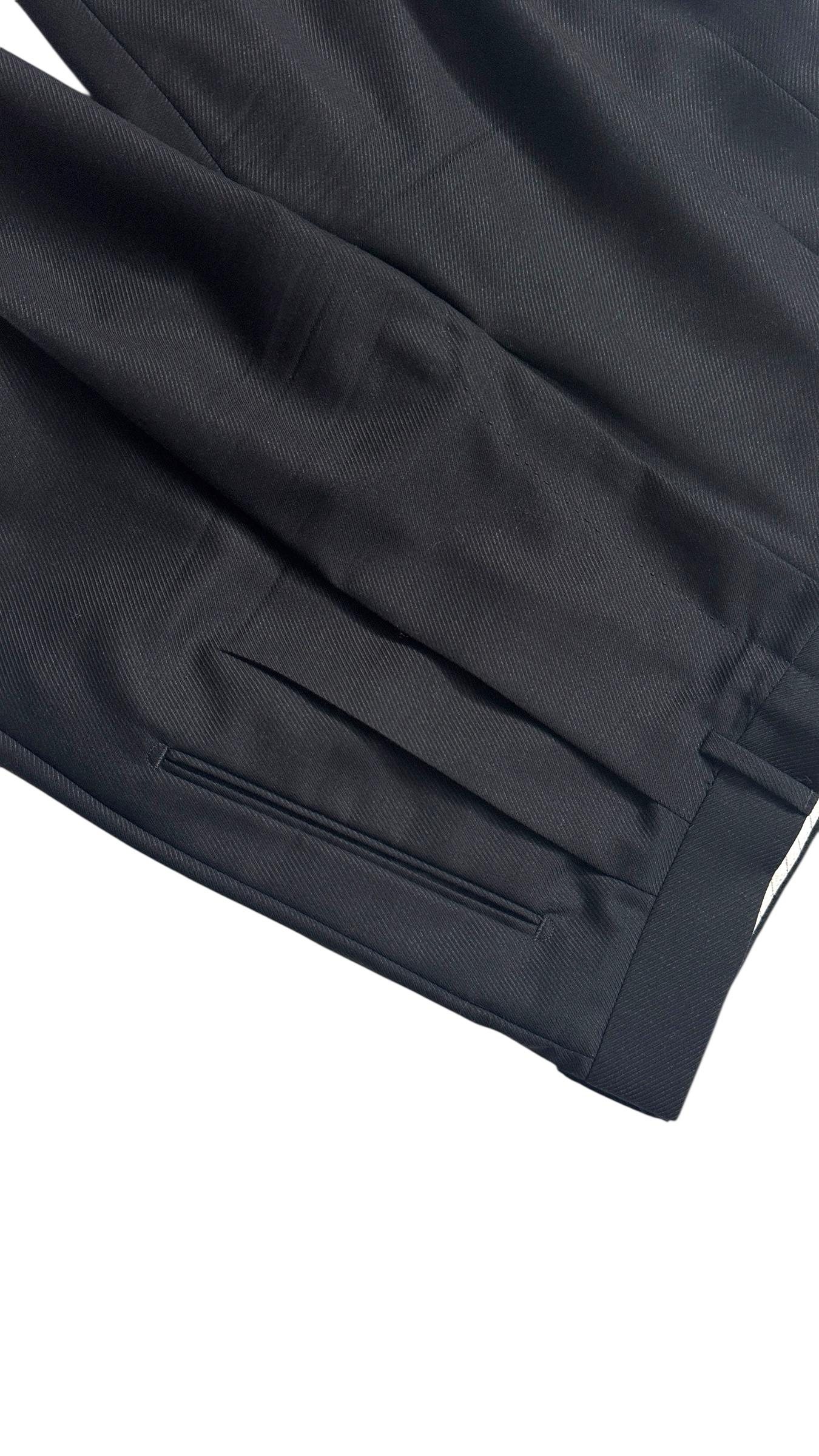 Traje negro vintage de Ermenegildo Zegna 'Tindari' - ¡Sin derechos de importación! en venta 9