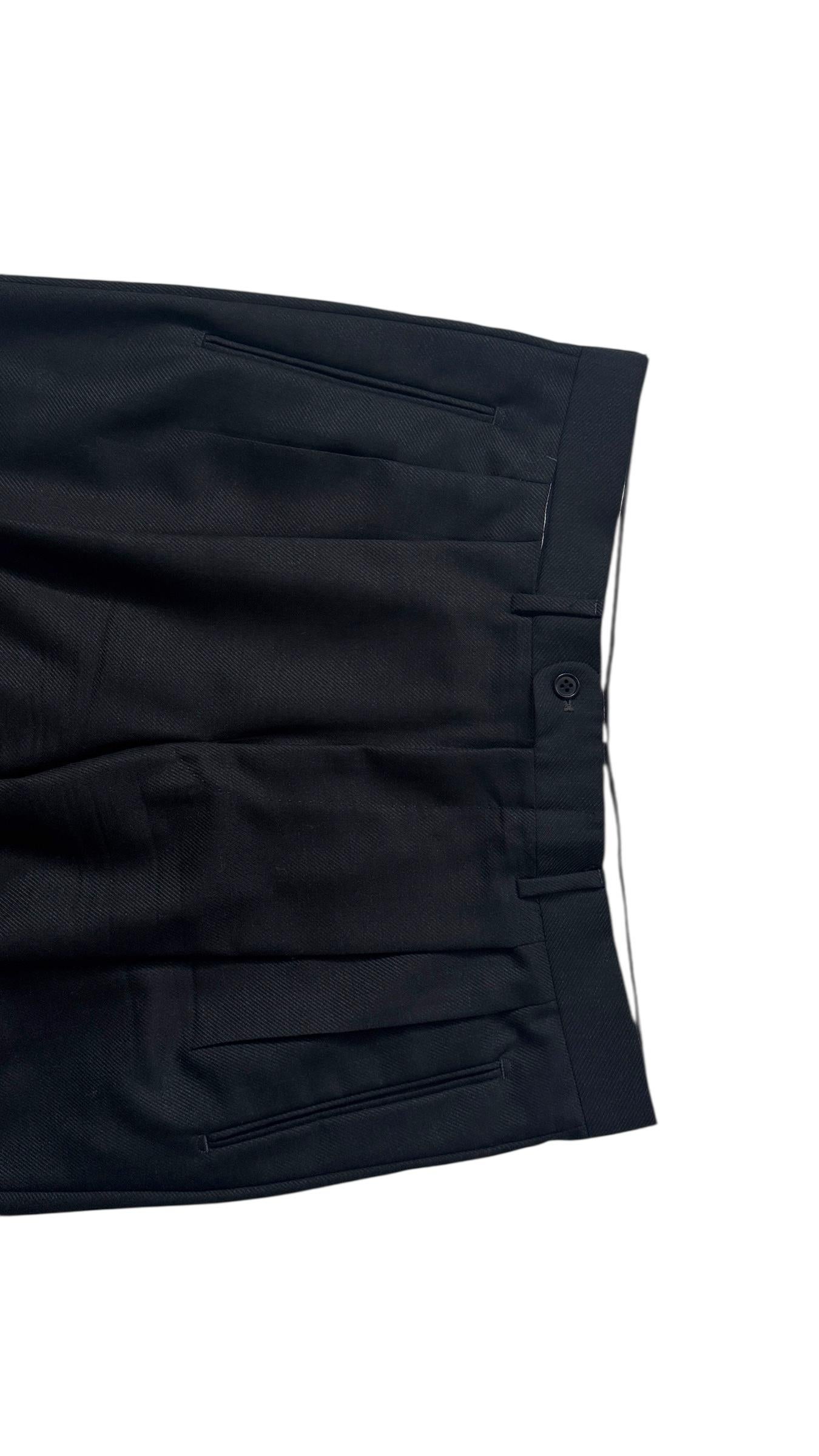 Traje negro vintage de Ermenegildo Zegna 'Tindari' - ¡Sin derechos de importación! en venta 10