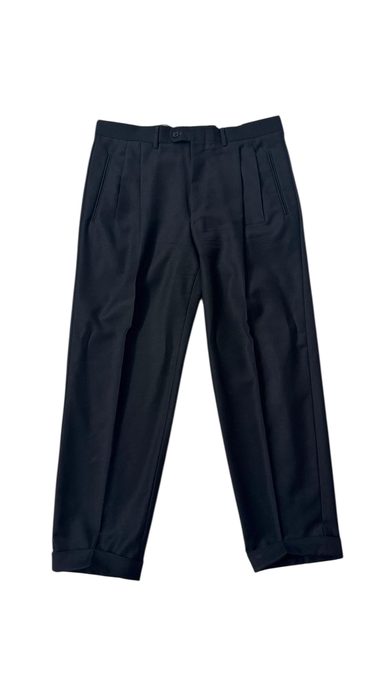 Traje negro vintage de Ermenegildo Zegna 'Tindari' - ¡Sin derechos de importación! en venta 11