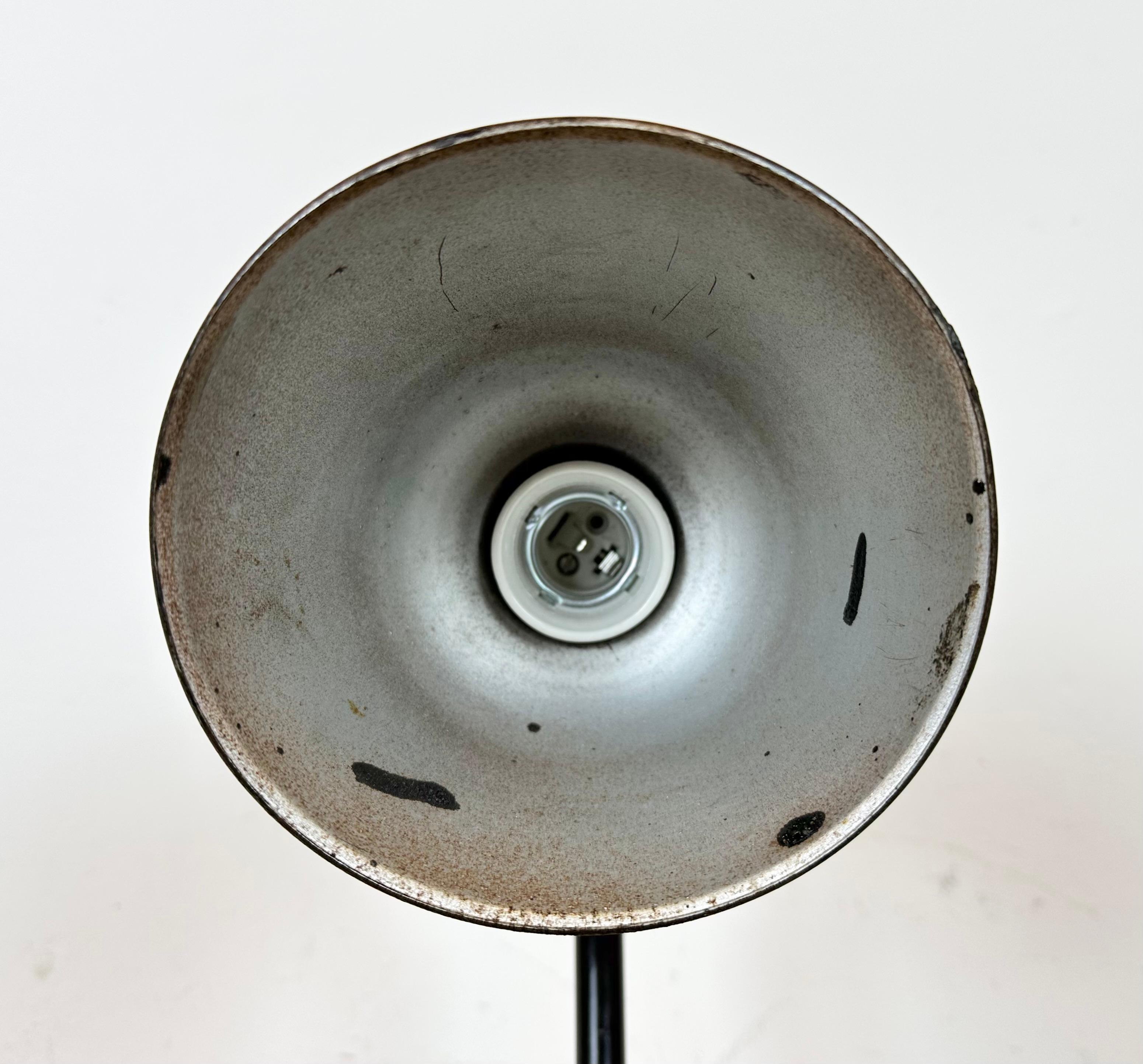 Schwarze Vintage-Tischlampe von Christian Dell für BUR Bunte & Remmler, 1930er Jahre im Angebot 5