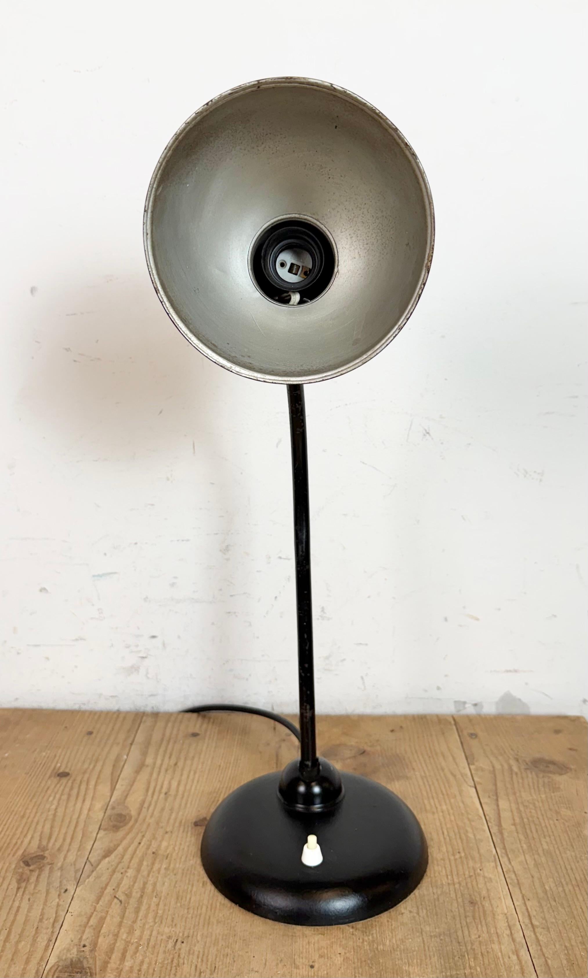 Vintage Black Table Lamp by Christian Dell for Kaiser Idell, 1930s en vente 3