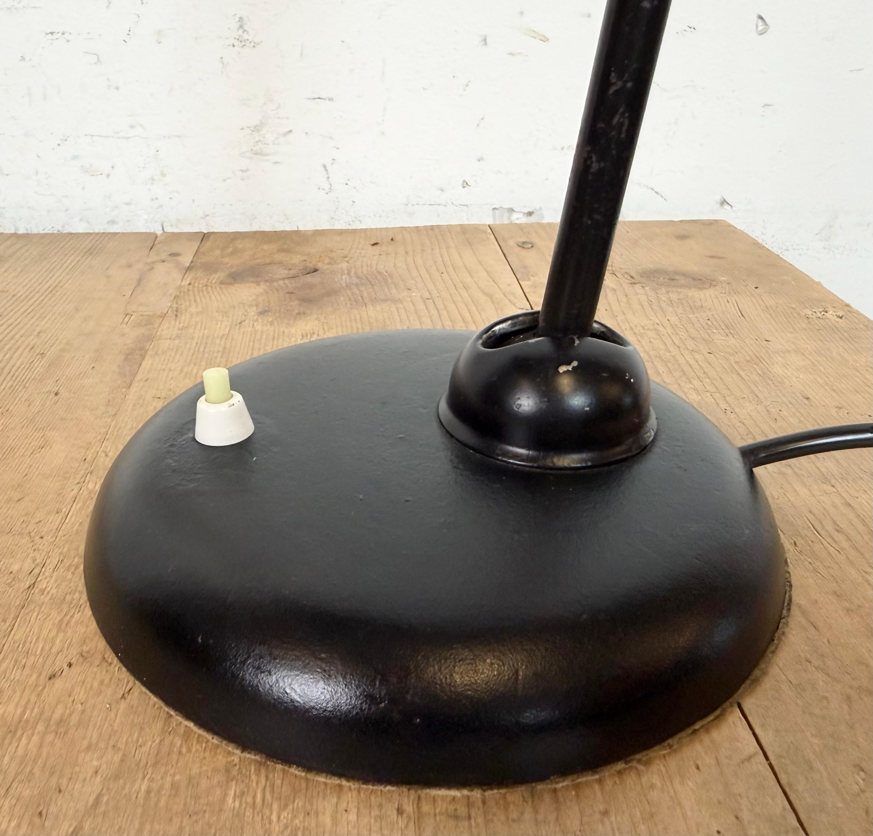 Peint Vintage Black Table Lamp by Christian Dell for Kaiser Idell, 1930s en vente