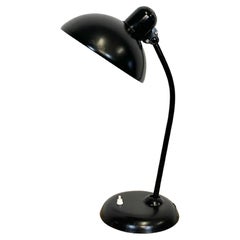 Vintage Black Table Lamp by Christian Dell for Kaiser Idell, 1930s