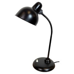 Vintage Black Table Lamp by Christian Dell for Kaiser Idell, 1930s