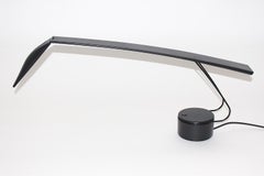 Vintage Black Table Lamp / Desk Lamp by Mario Barbaglia Marco Colombo Dove Italy