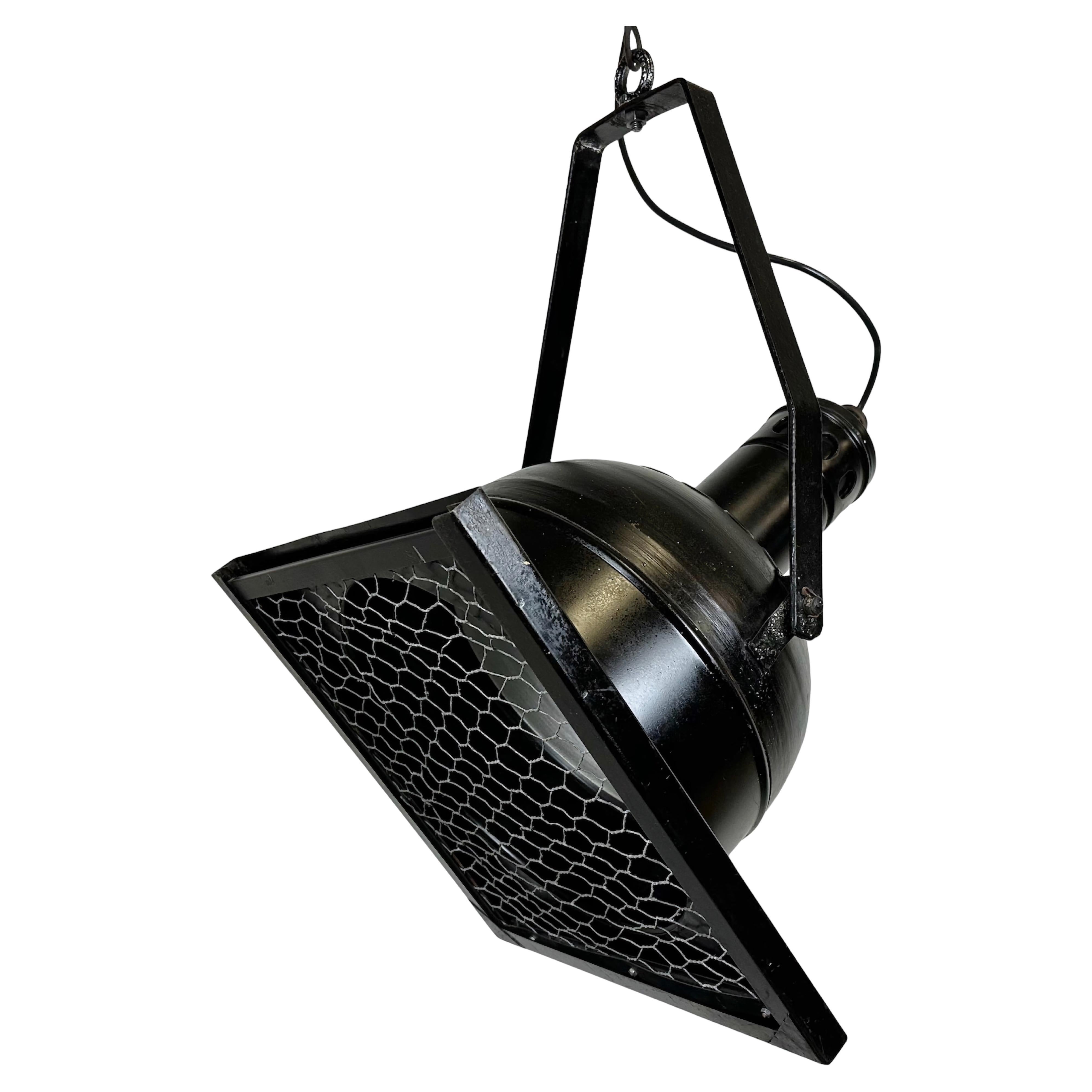 Vintage Black Theatre Spotlight, 1950s For Sale