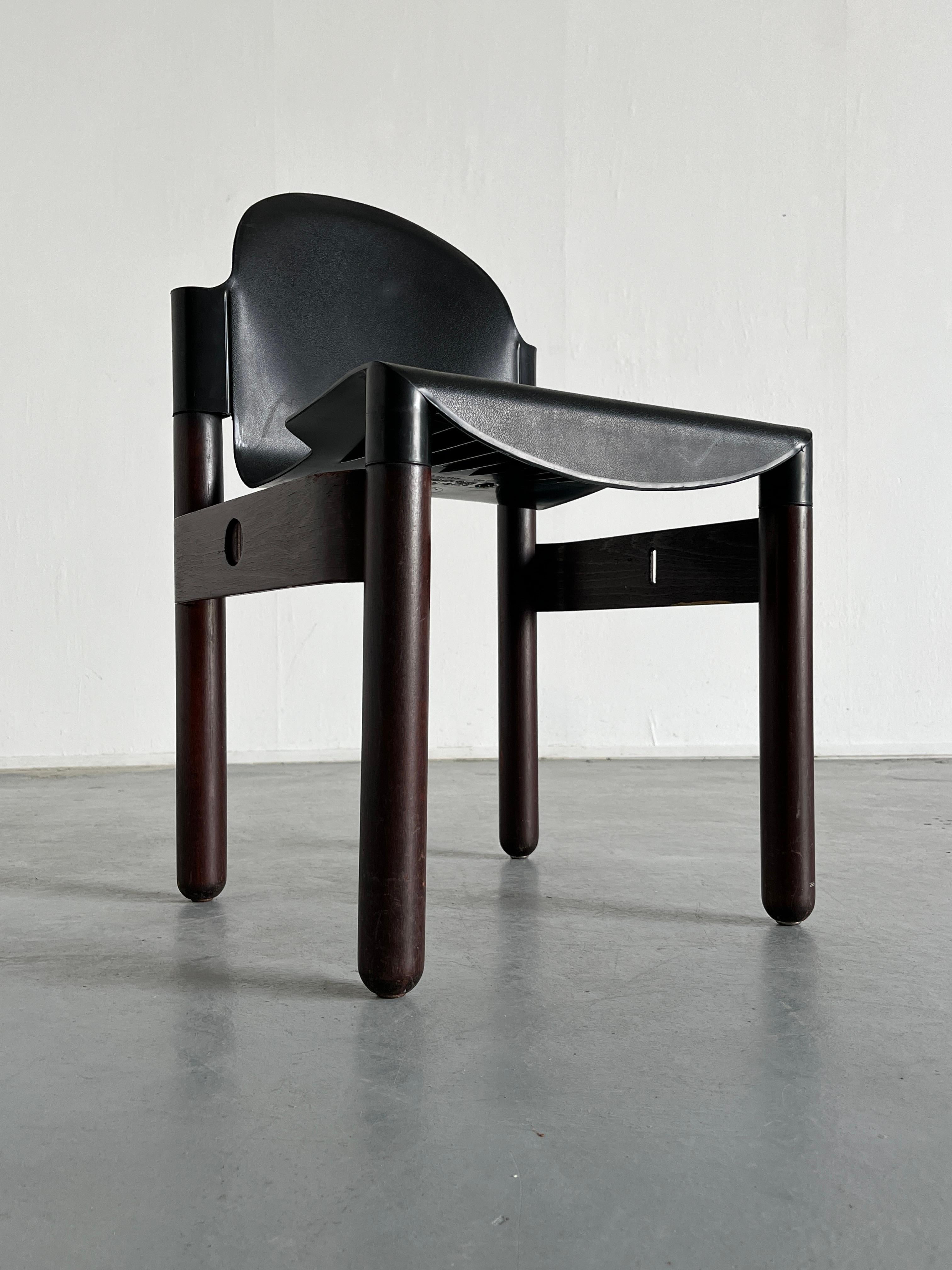 Post-Modern Vintage Black Thonet Flex 2000 Chair by Gerd Lange for Thonet, 1980s For Sale