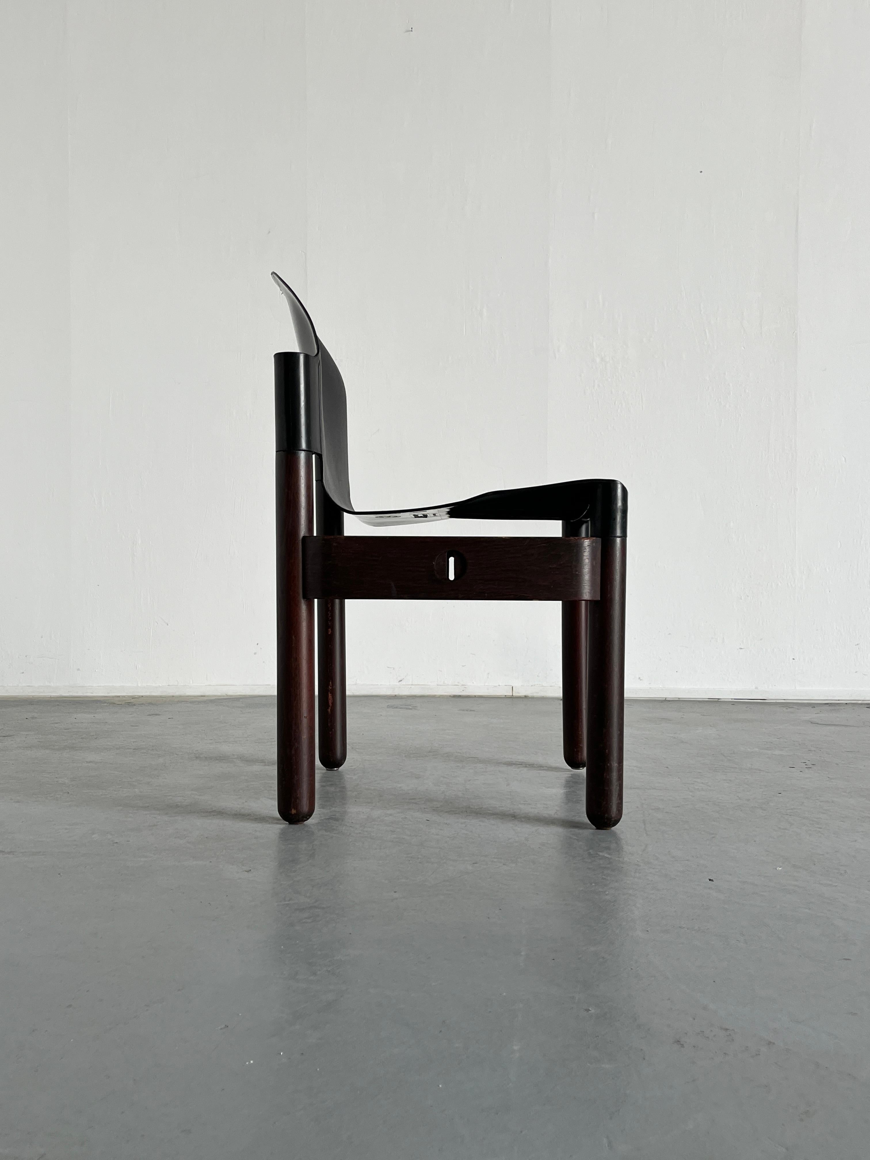 Late 20th Century Vintage Black Thonet Flex 2000 Chair by Gerd Lange for Thonet, 1980s For Sale