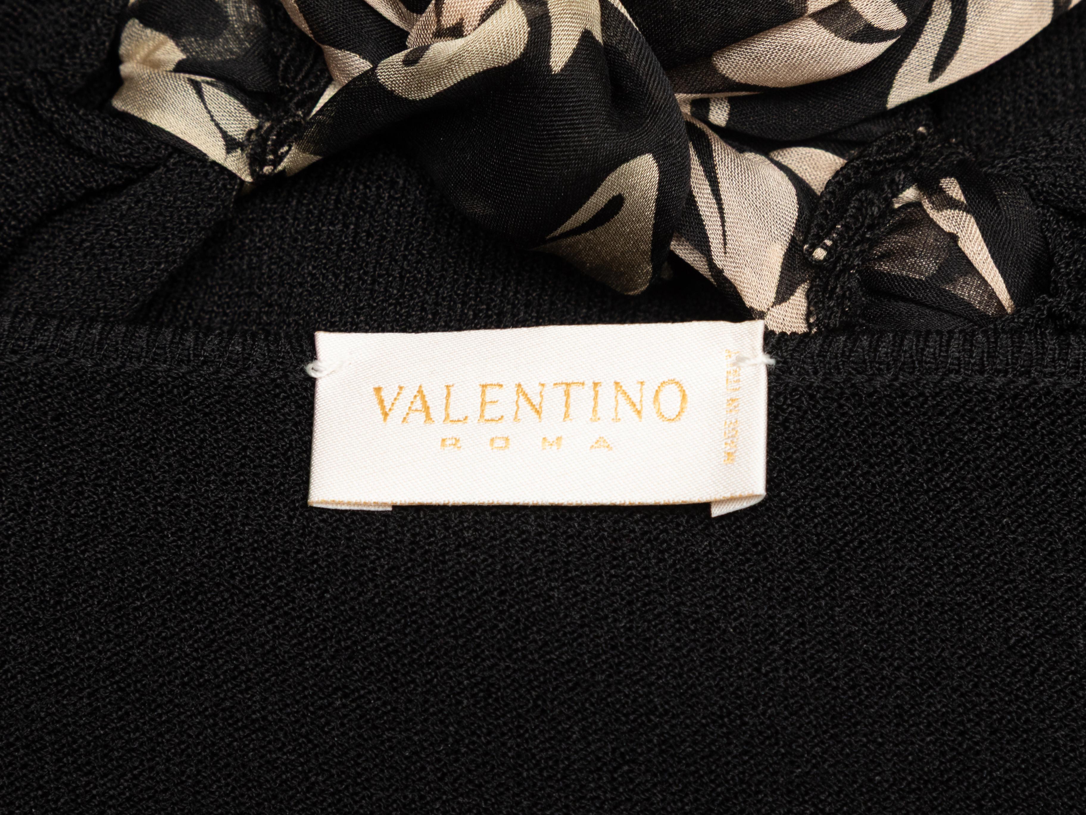 Donna Vintage BLACK TIE, top con maniche a tre quarti, taglia IT 42 in vendita