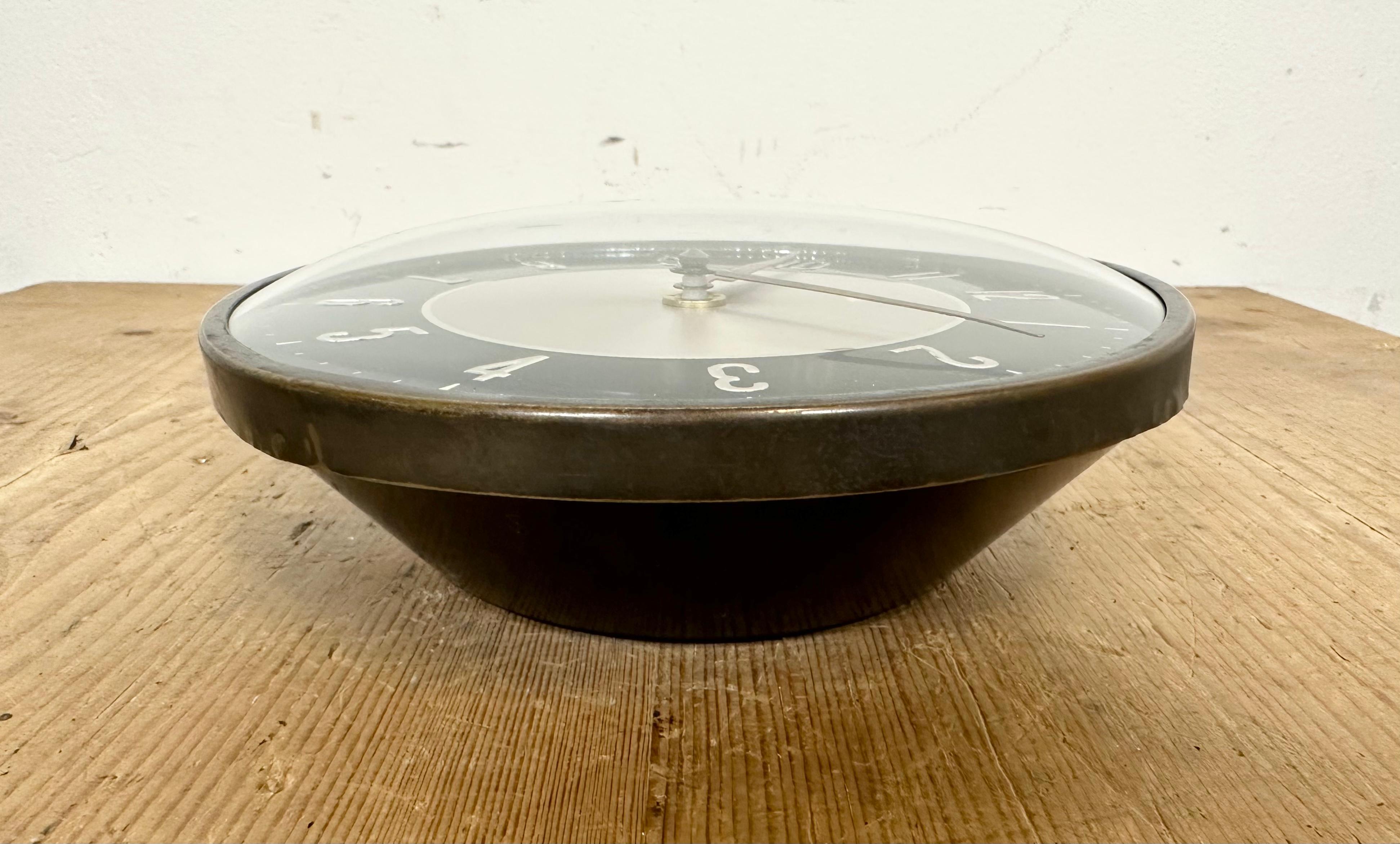 Vintage Black Wall Clock from Metamec, 1970s at 1stDibs | metamec ...