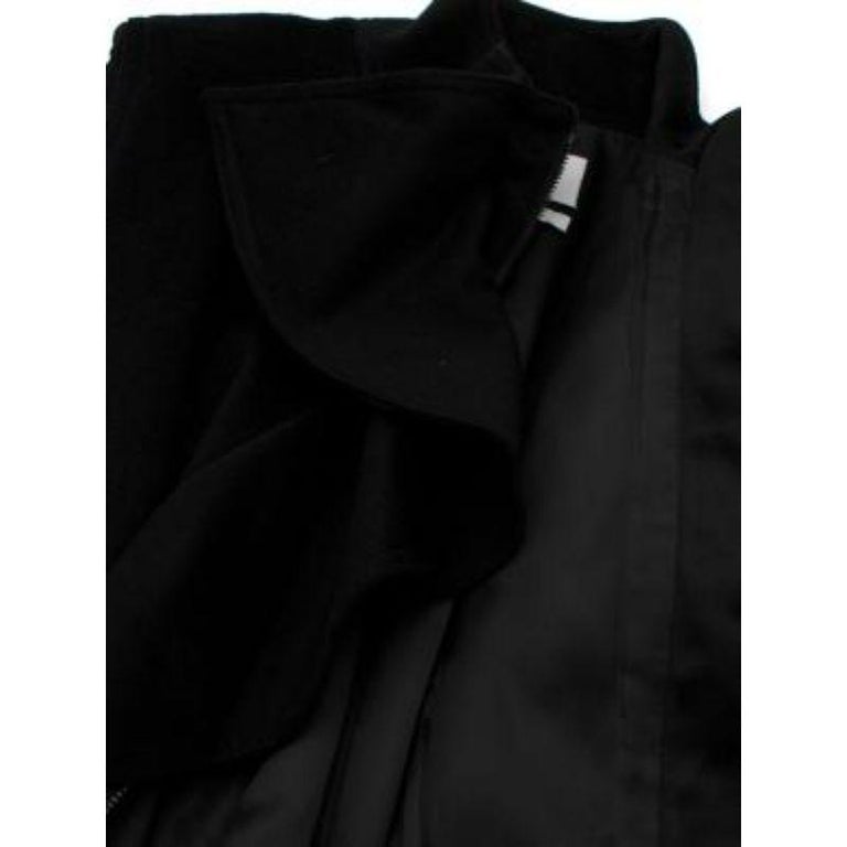 Coat with Frilled Hem in Turf Wash - 1031206