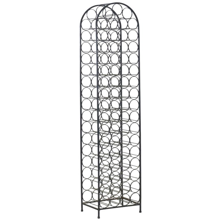 Vintage Iron bottle rackWine rack-1960s