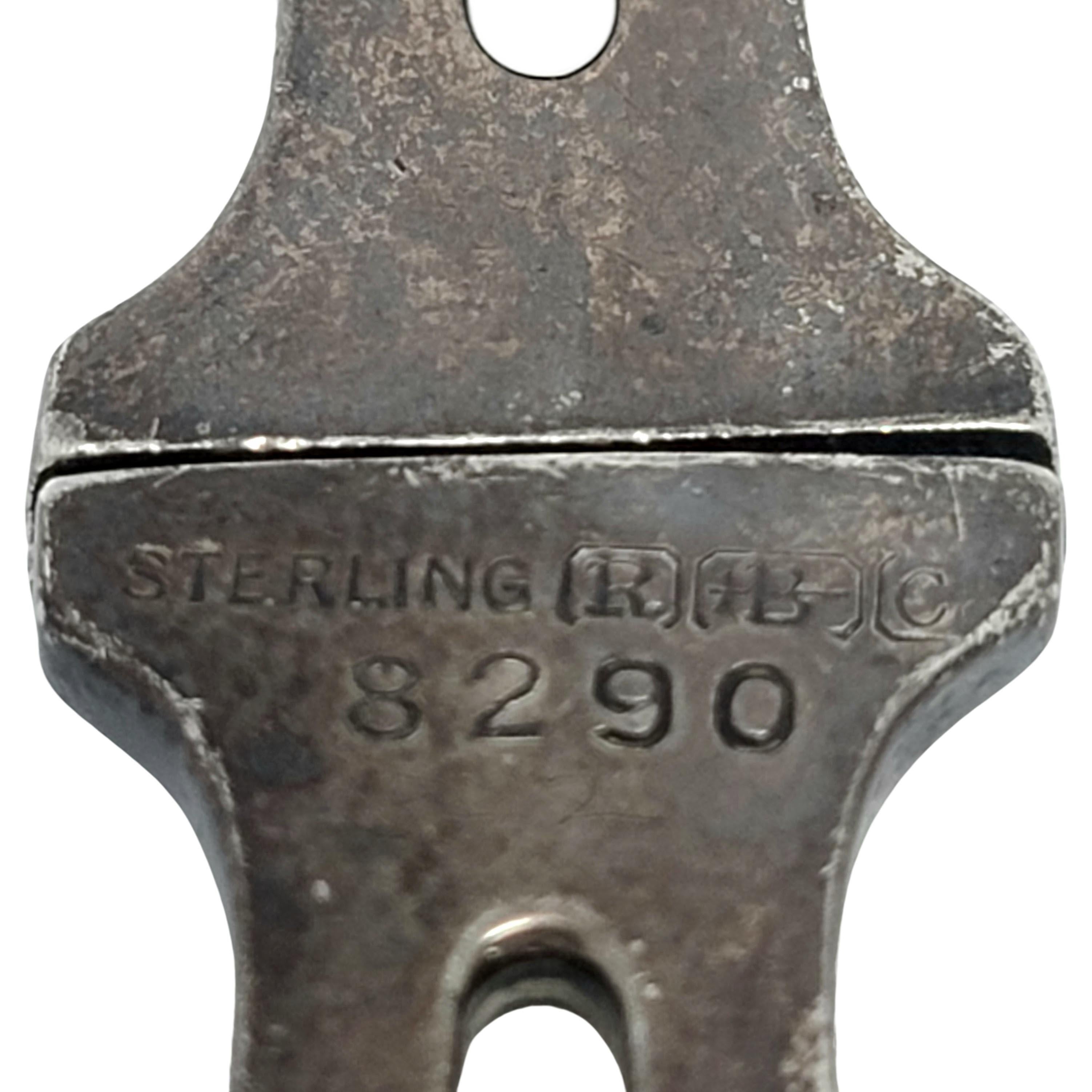Vintage Blackinton Sterling Silver Folding Medicine Spoon For Sale 2