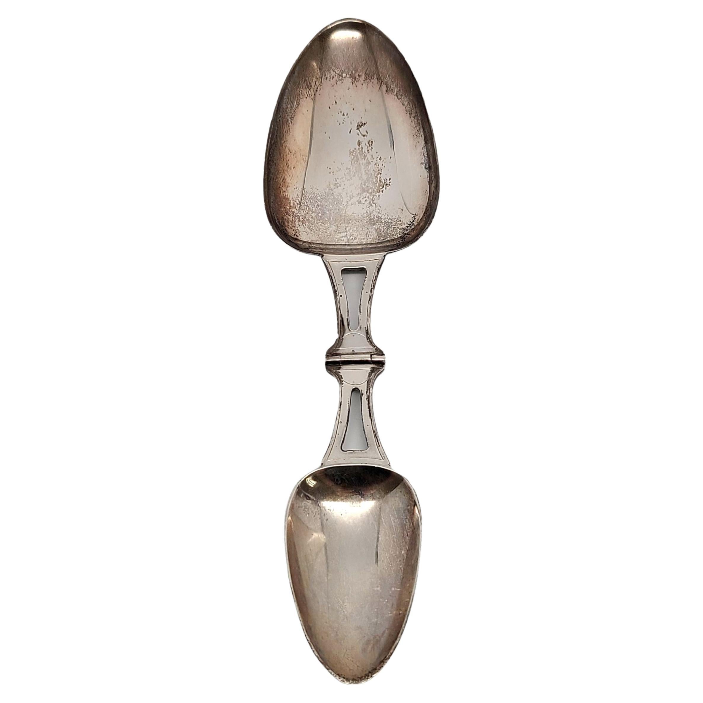 Vintage Blackinton Sterling Silver Folding Medicine Spoon For Sale