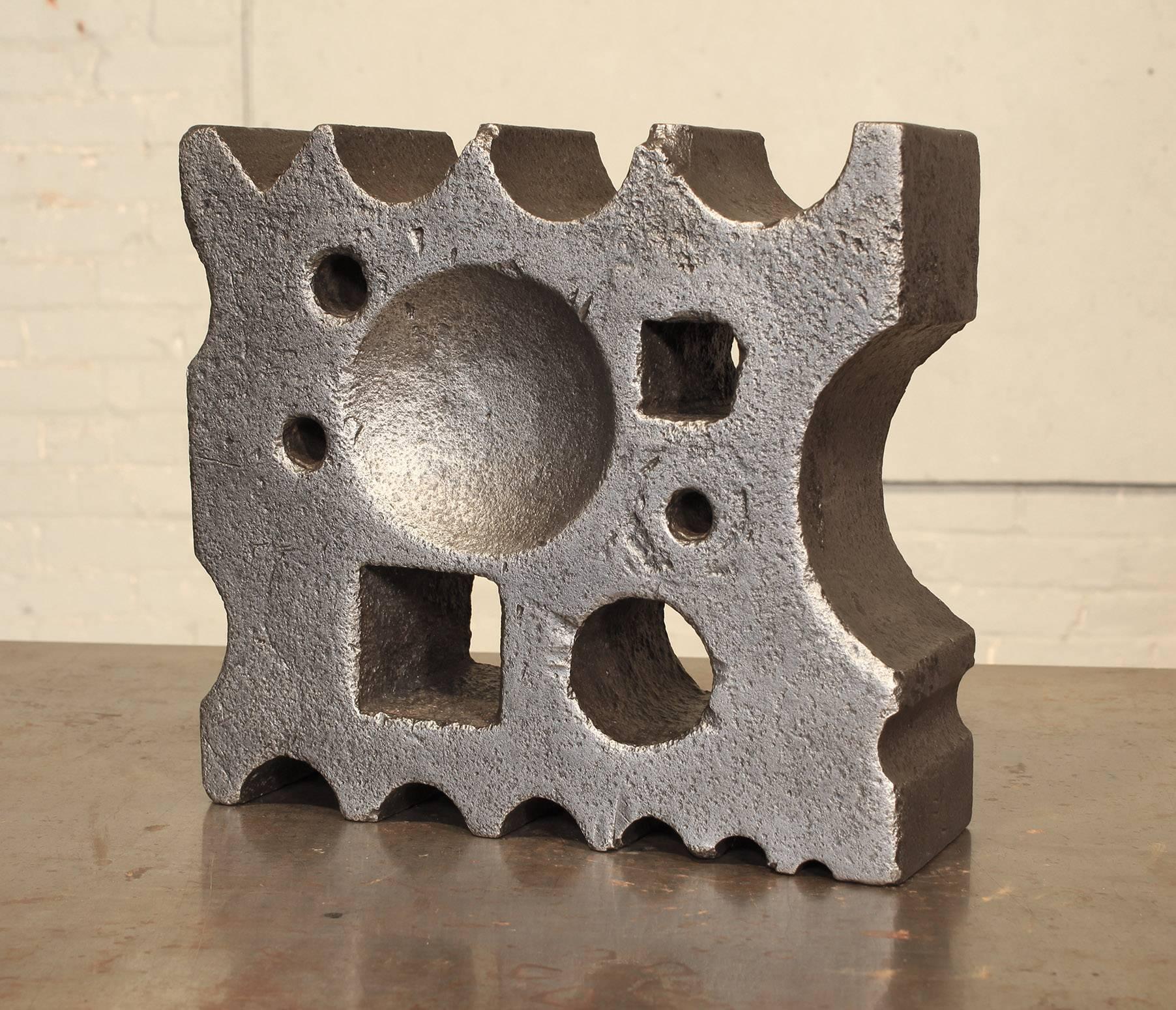 Industrial Vintage Blacksmith's Cast Iron Swage