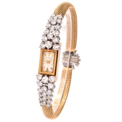 Vintage Blancpain Back Winder Diamond Ladies Watch