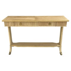 Vintage Bleached Petite Hallway Table Vintage Bleached Petite Hallway Table