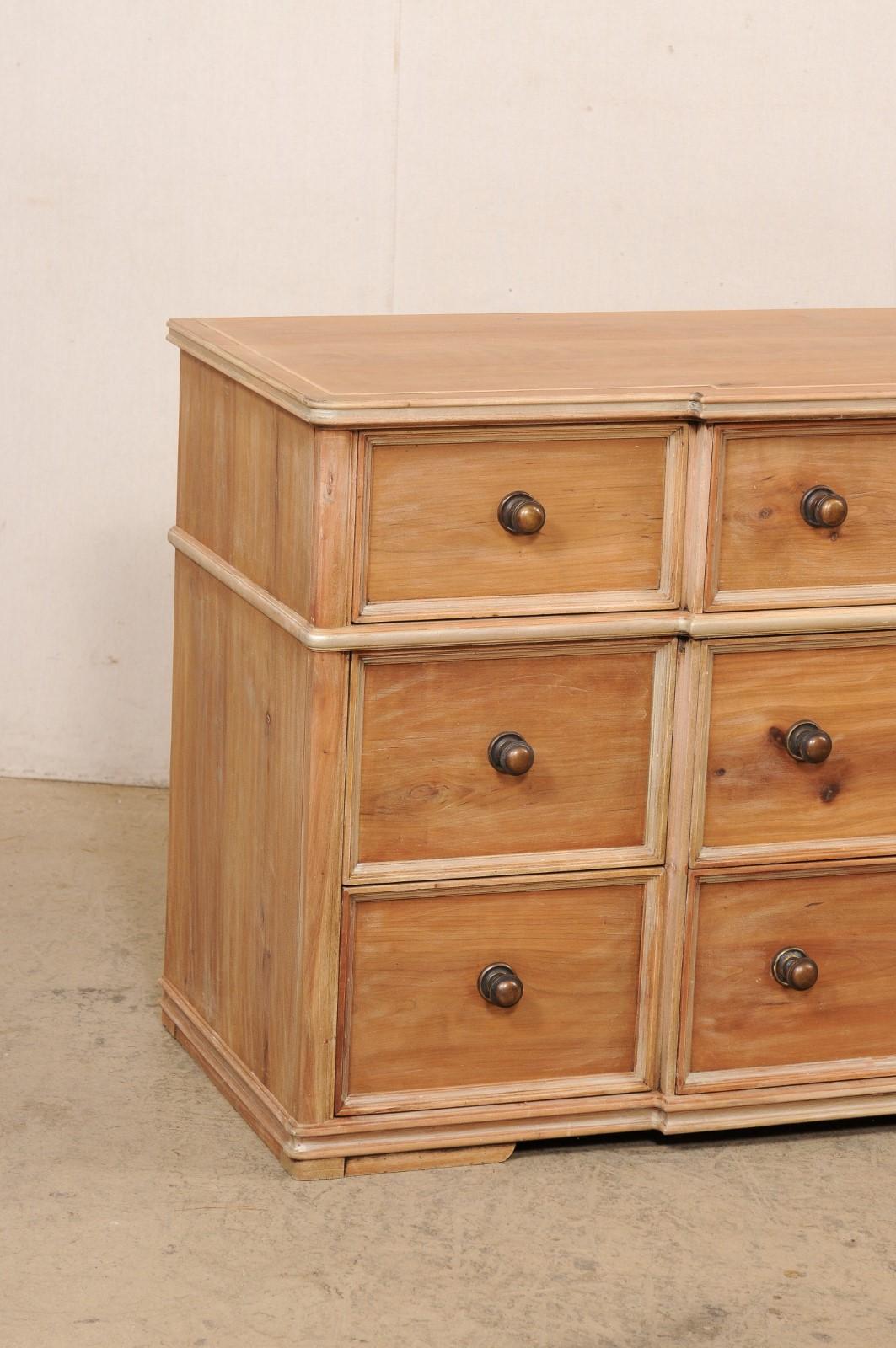 shallow drawer chest
