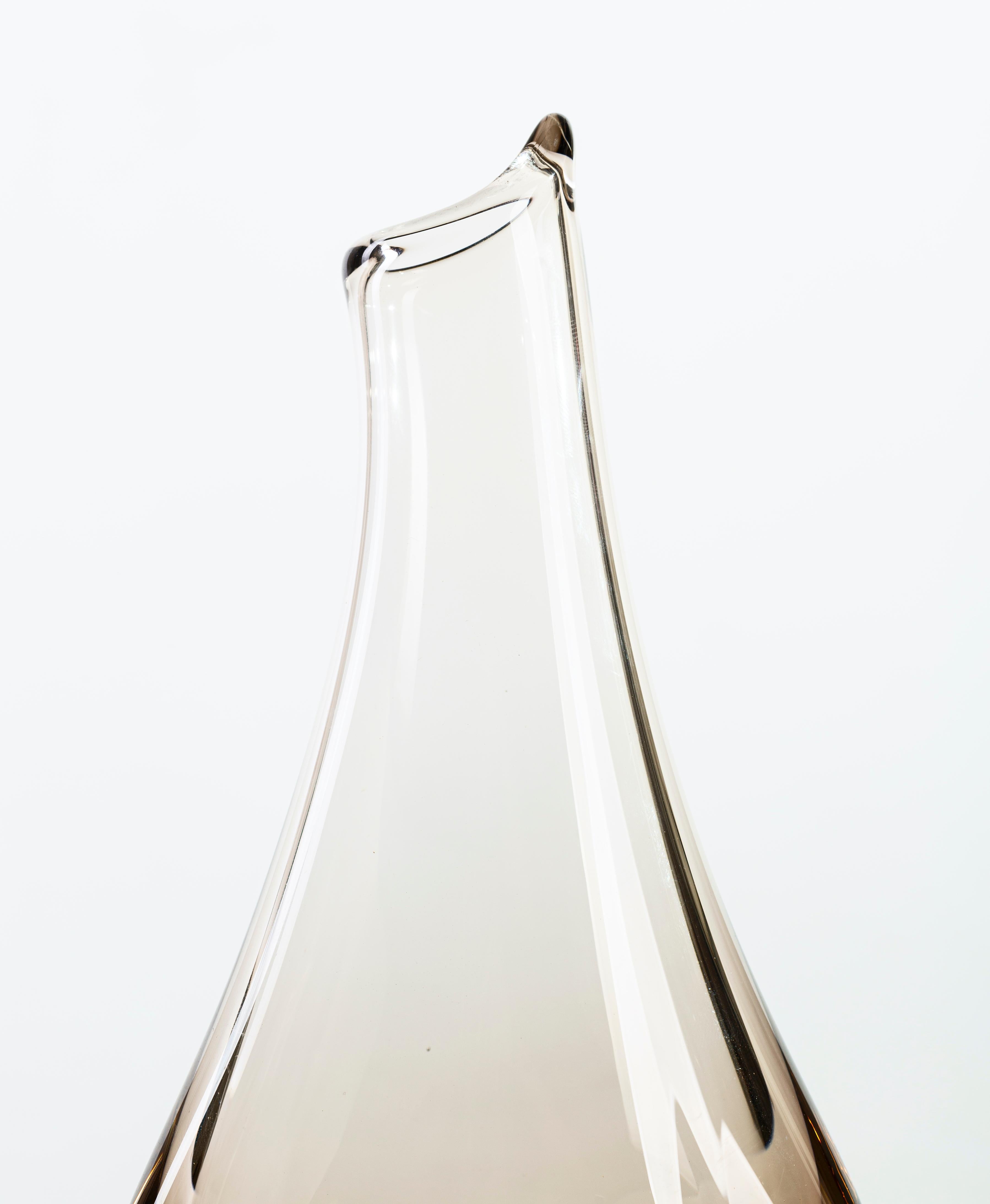 italien Vase en verre mélangé vintage:: Italie:: années 1950 en vente