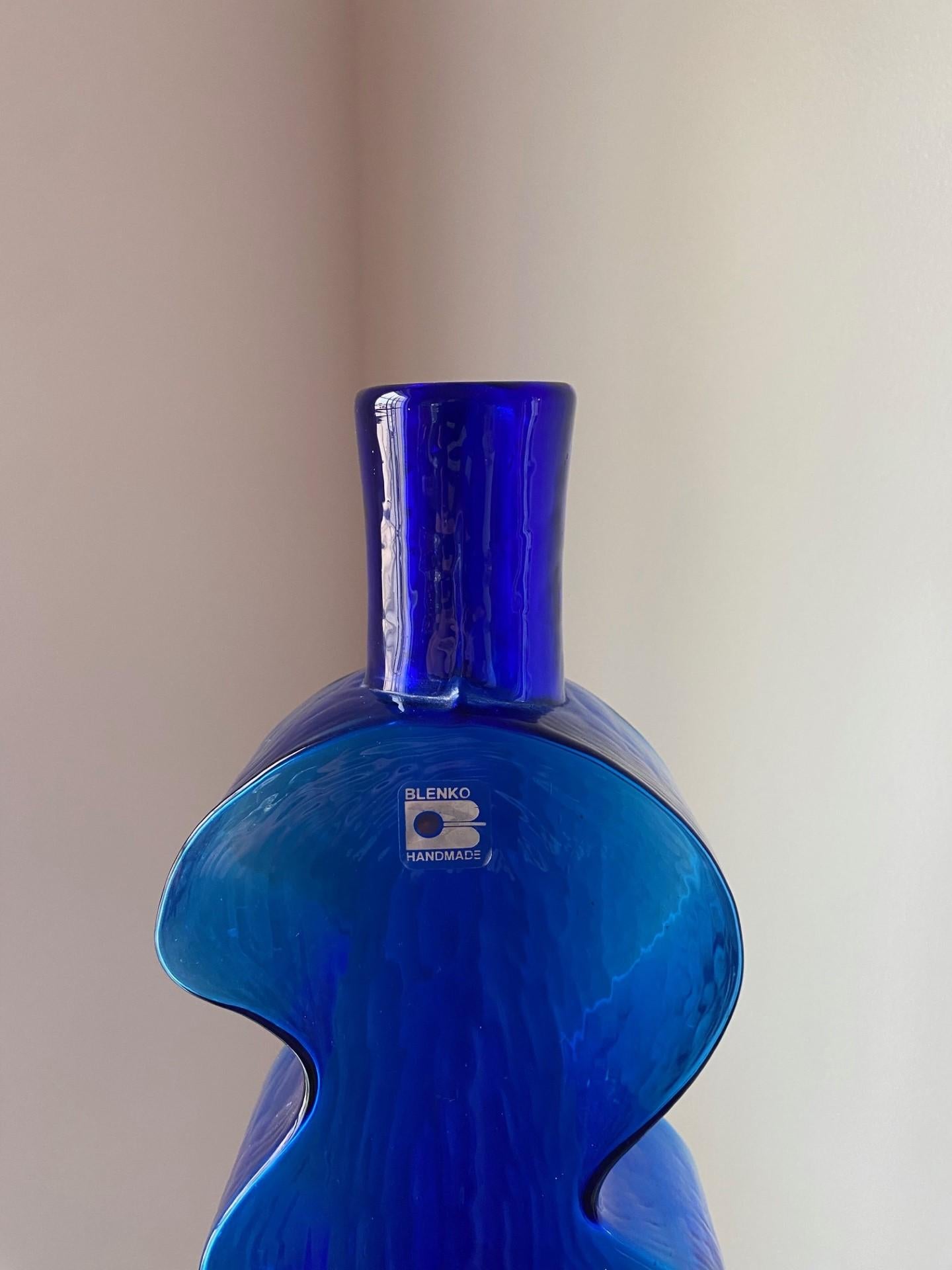 Blenko 8904 Hank Adams Puzzle-Vase (Moderne der Mitte des Jahrhunderts)