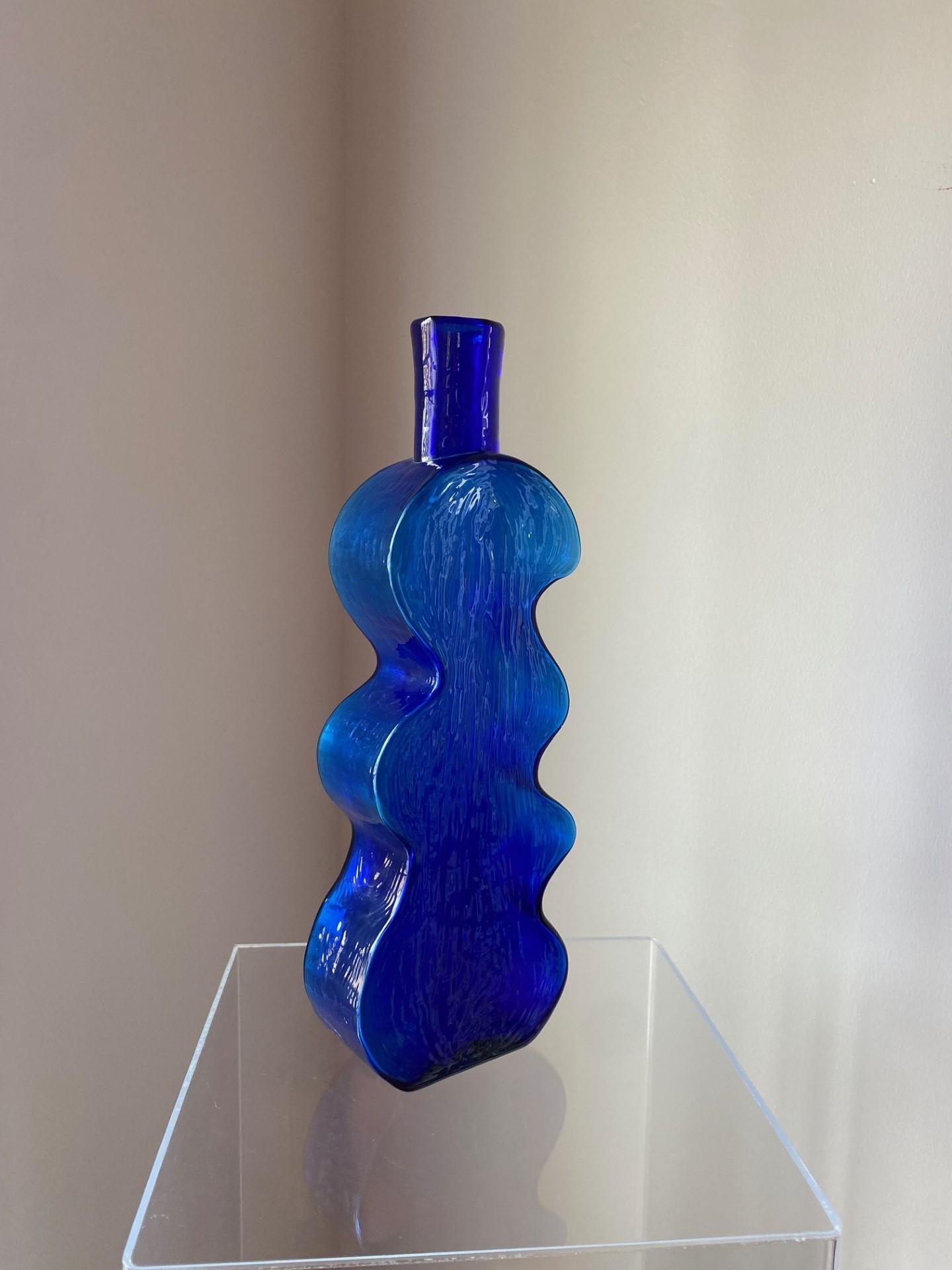 Blenko 8904 Hank Adams Puzzle-Vase (Handgefertigt)
