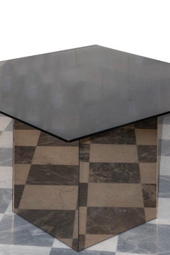 Mesa Blok Vintage de Nanda Vigo para Acerbis, años 70