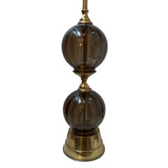 Vintage Blown Glass Lamp