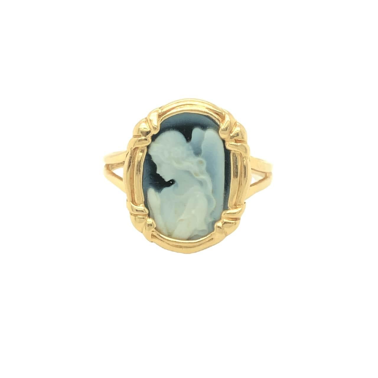 guardian angel ring gold