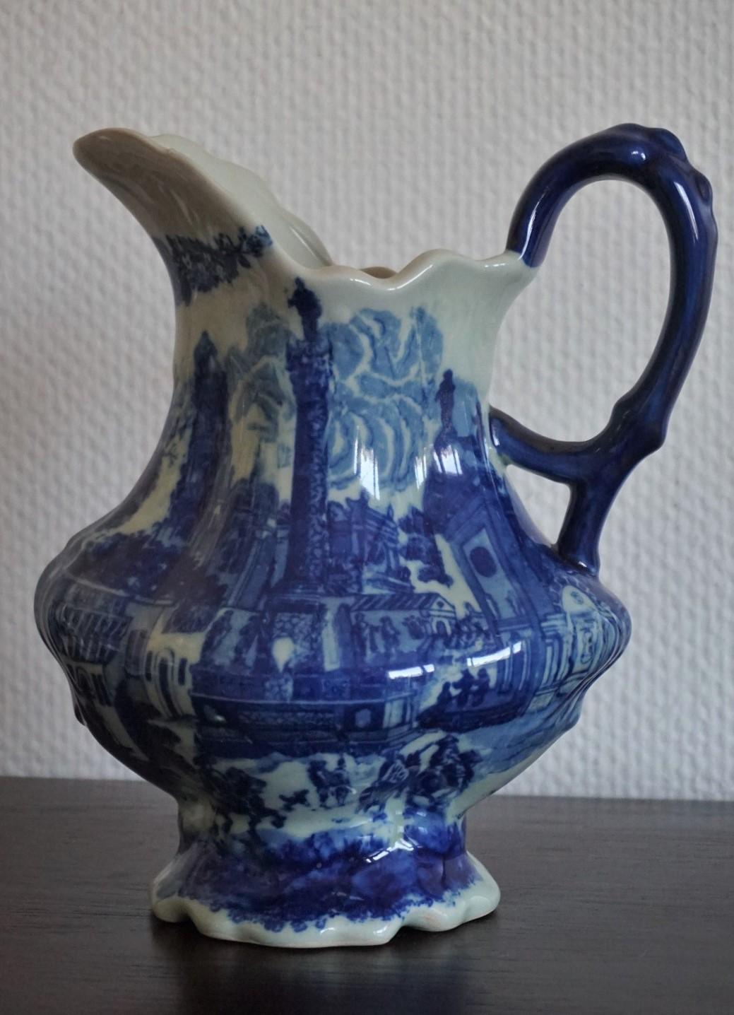 victorian wash bowl and pitcher